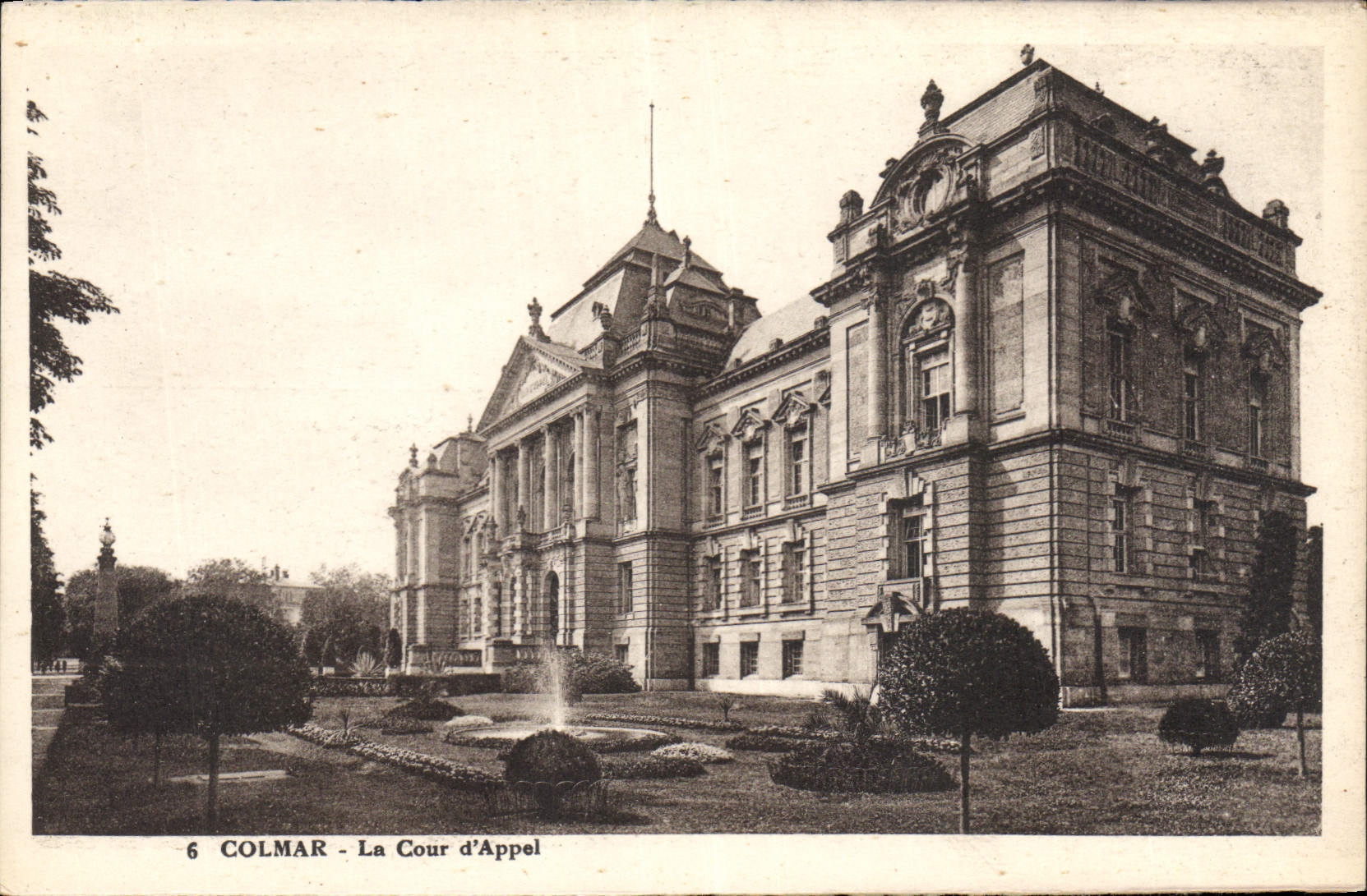 CPA Palais de Justice Colmar La Cour d'Appel