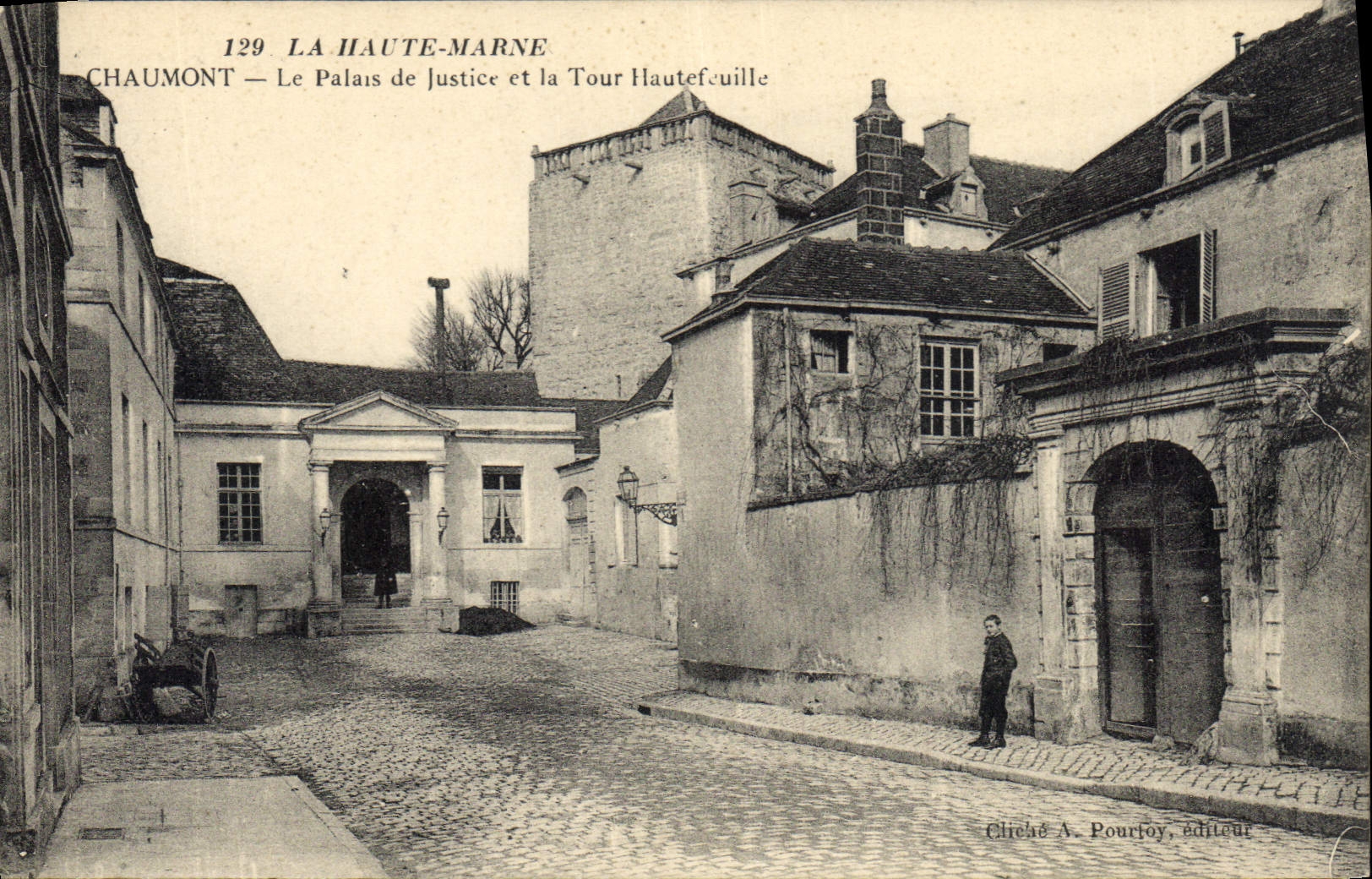 CPA Palais de Justice et la Tour Hautefeuille Chaumont