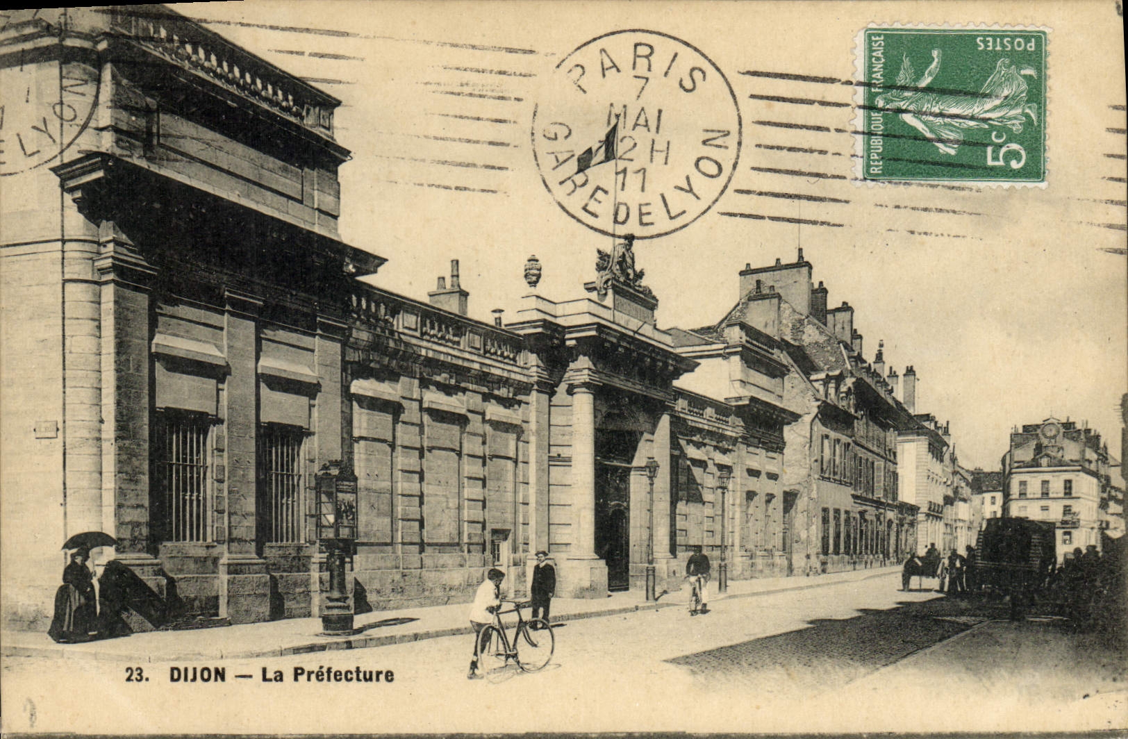 CPA Prefecture Dijon 