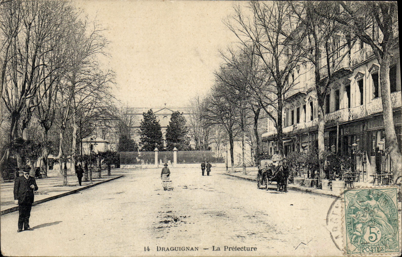 CPA Prefecture Draguignan