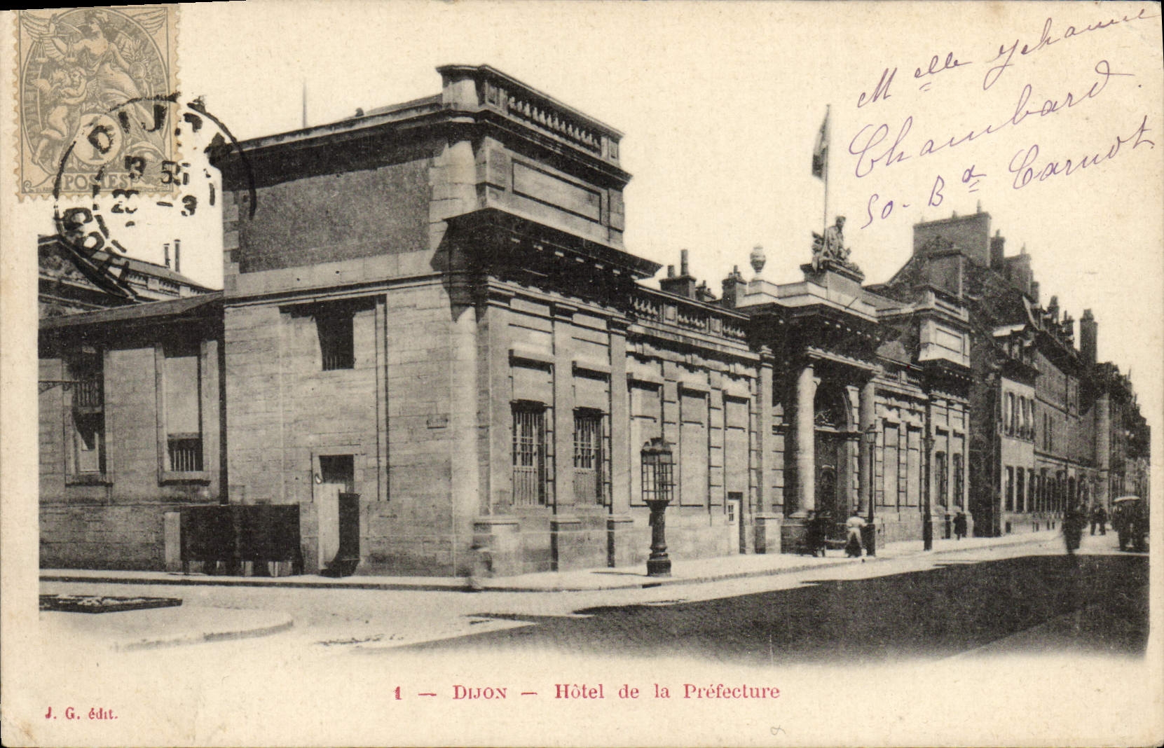 CPA Dijon Hotel de la Prefecture 