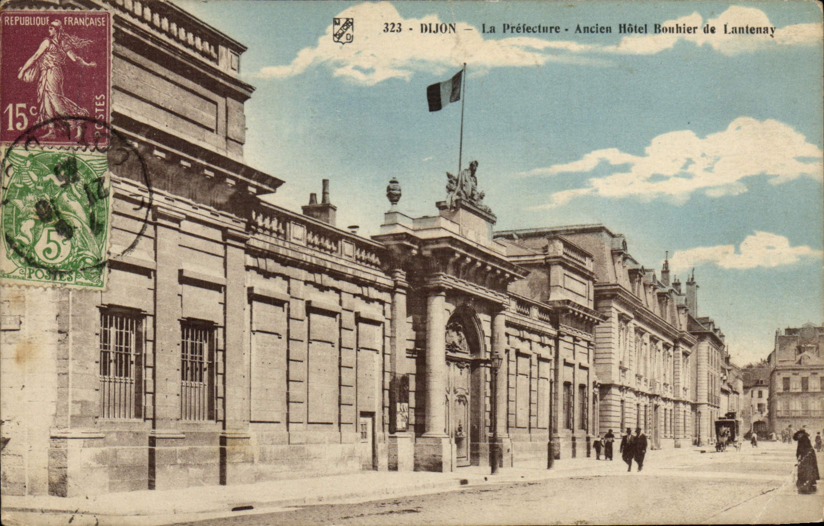 CPA Prefecture Dijon Ancien Hotel Bouhier de Lantenay