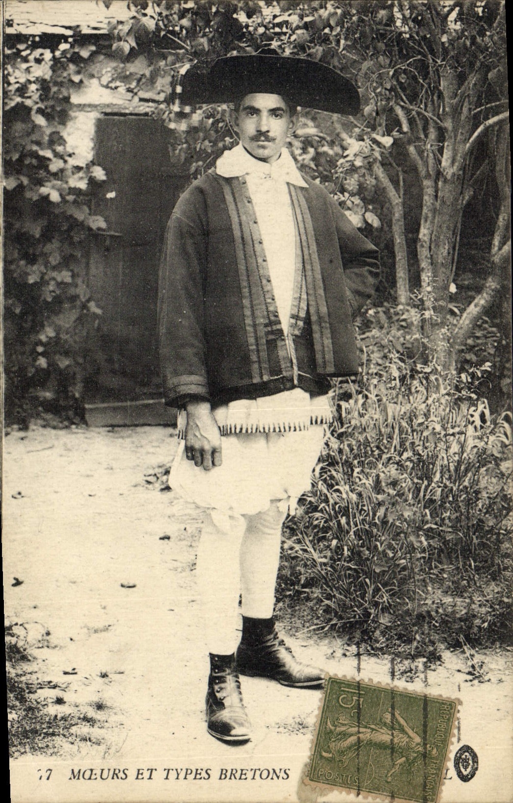 CPA Folklore Bretagne