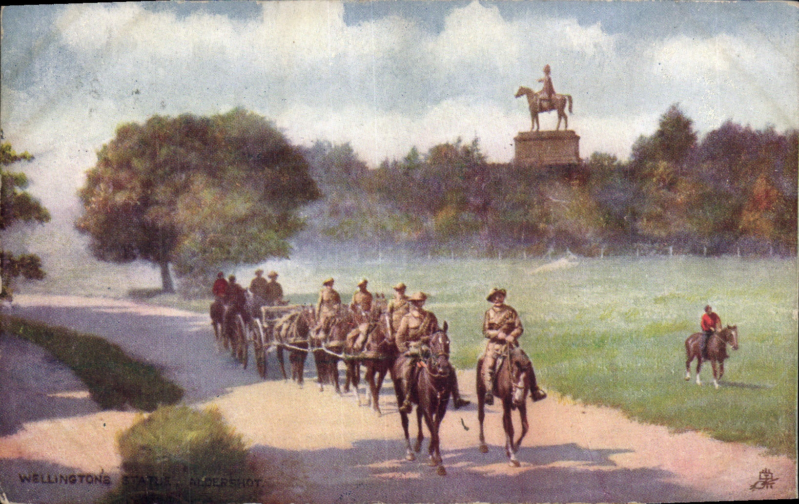 CPA Militaria Wellington 