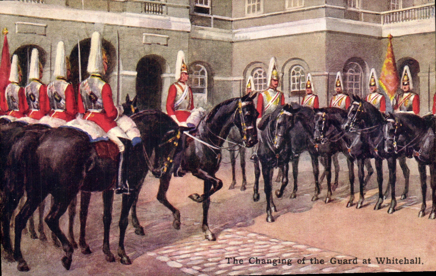 CPA Militaria The changing of the Guard at Whitehall
