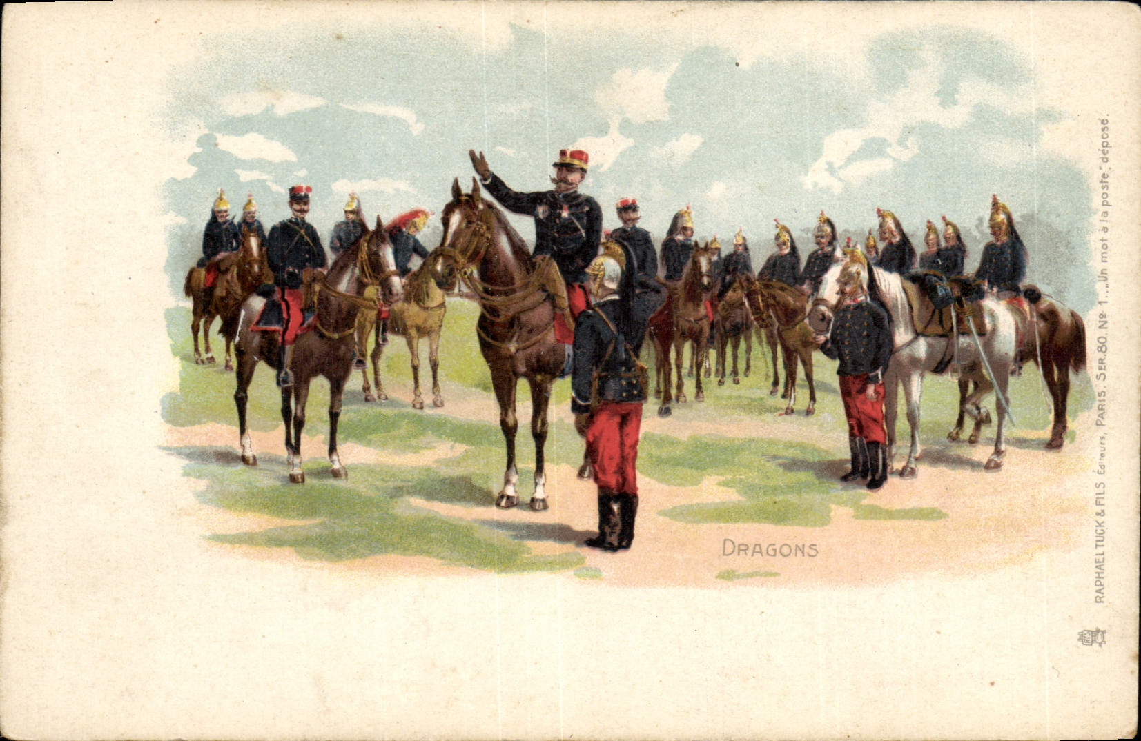 CPA Militaria Dragons