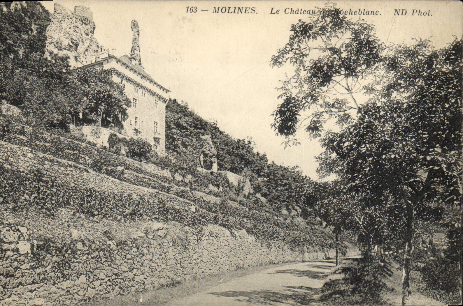 CPA Chateau de Rocheblanc Molines