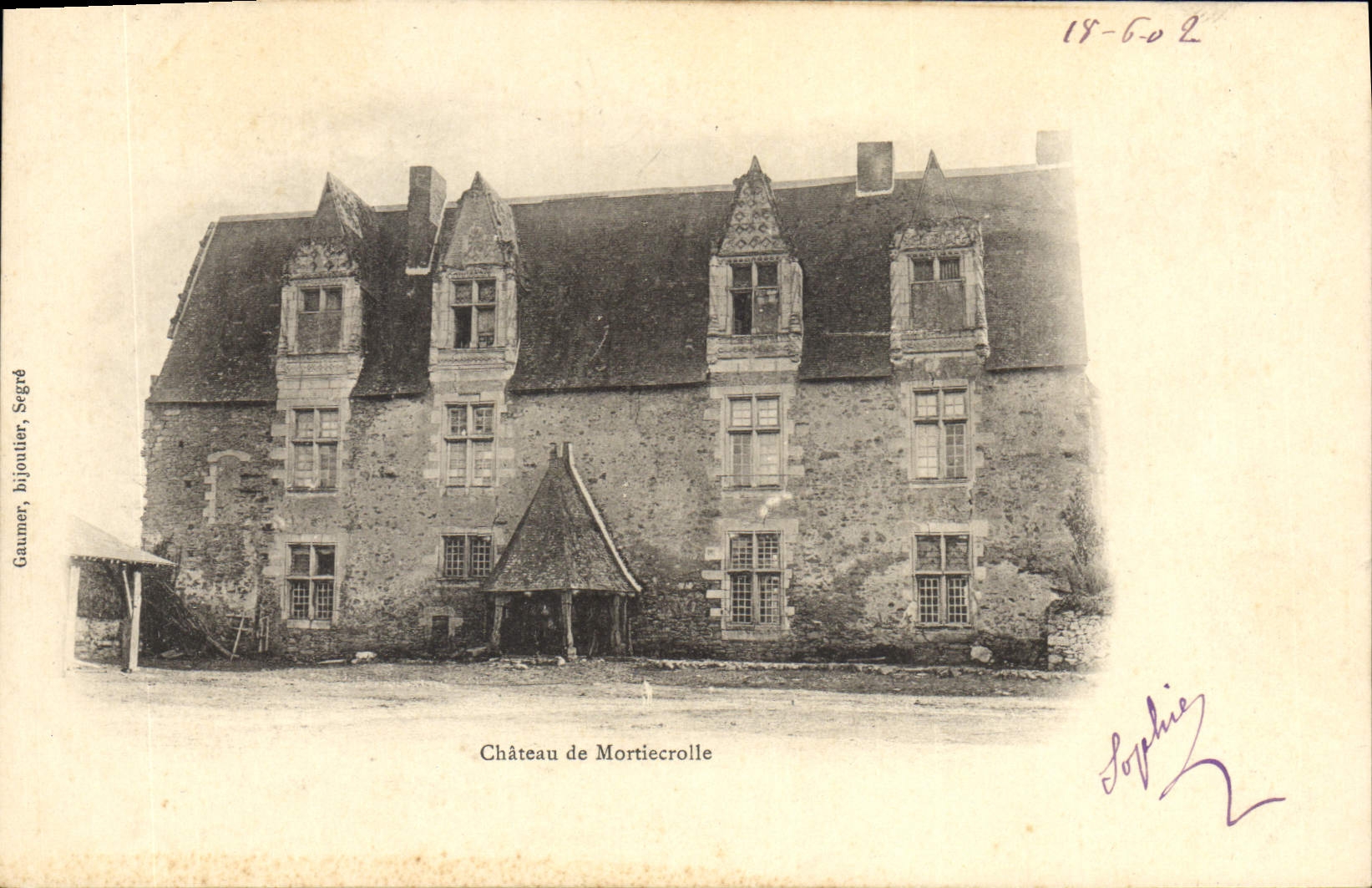 CPA Chateau de Montiecrolle