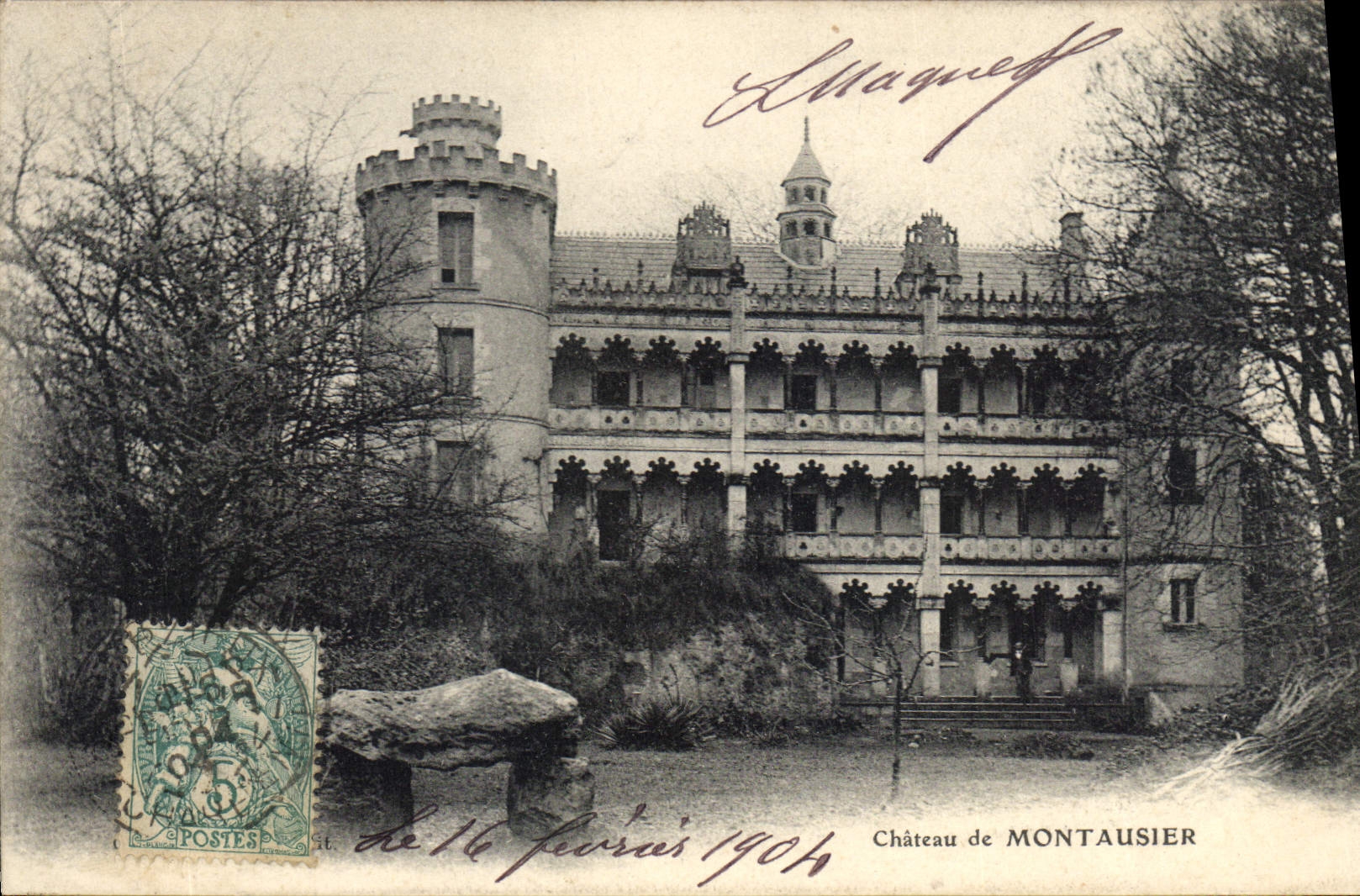 CPA Chateau de Montausier 