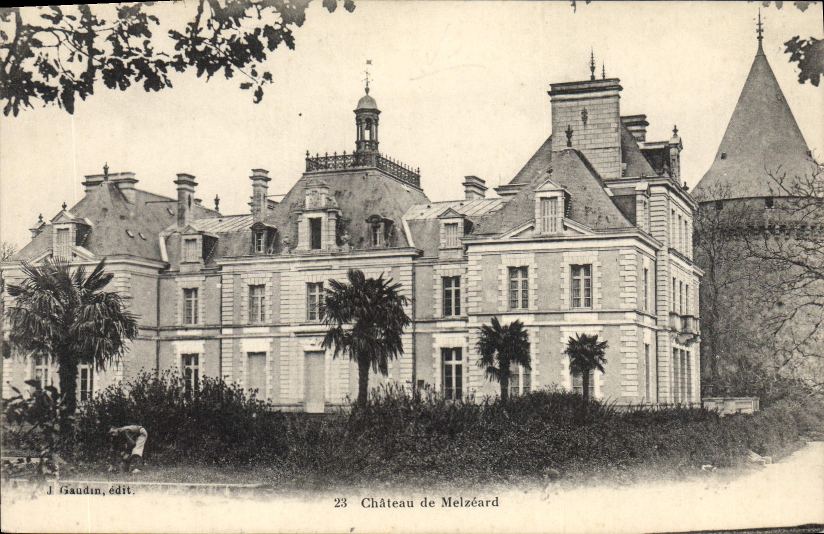 CPA Chateau de Melzeard
