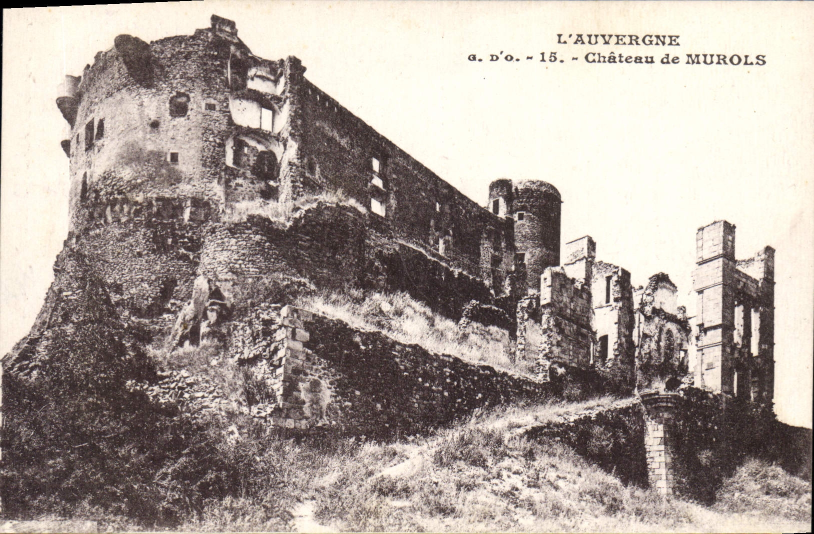 CPA Chateau de Murols Auvergne