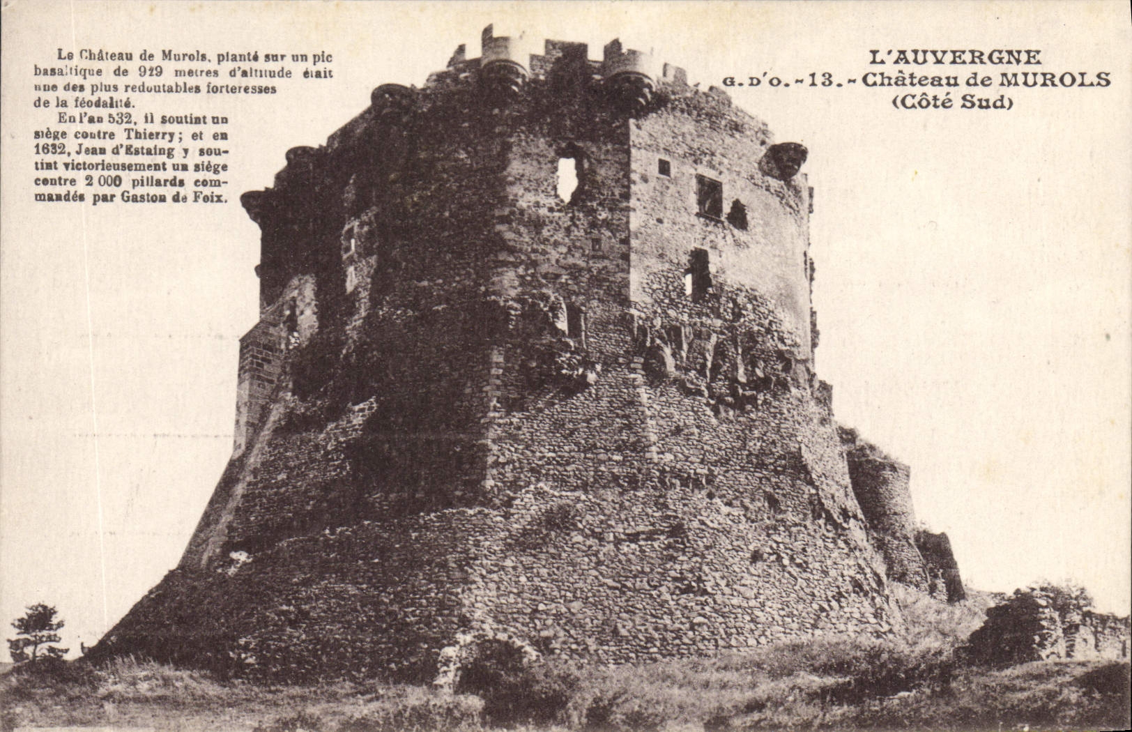 CPA Chateau de Murols Auvergne