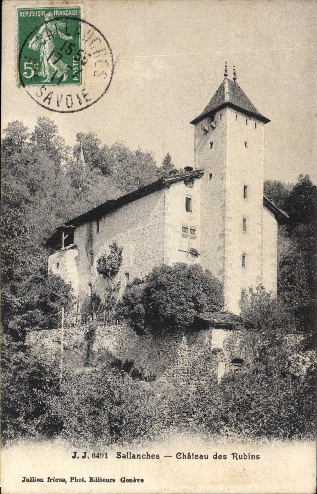 CPA Chateau des Rubins Sallanches 