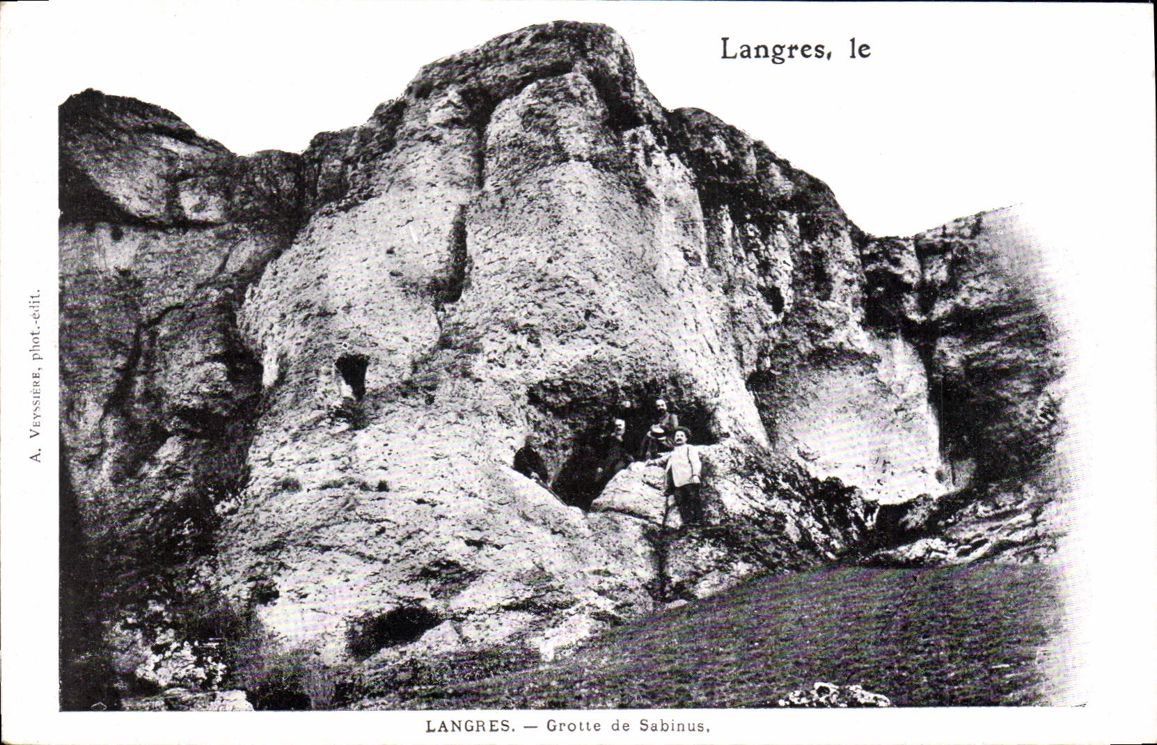CPA Grottes Grotte de Sabinus Langres