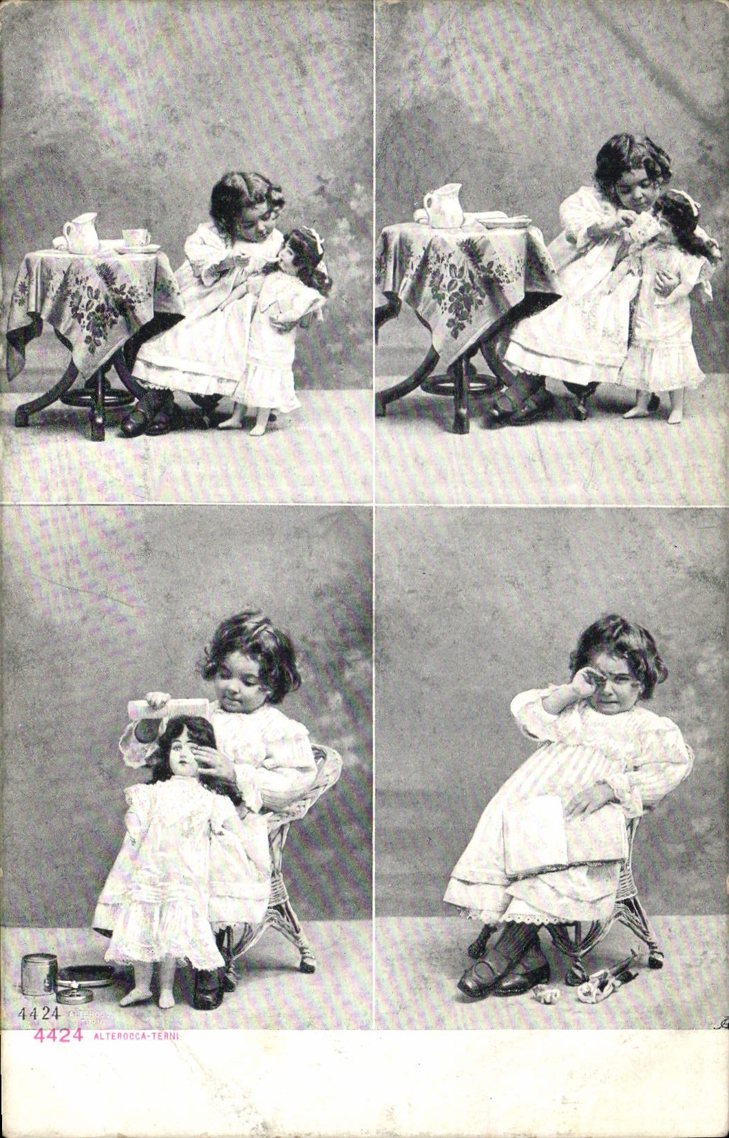 CPA Fantaisie Enfants Poupee  