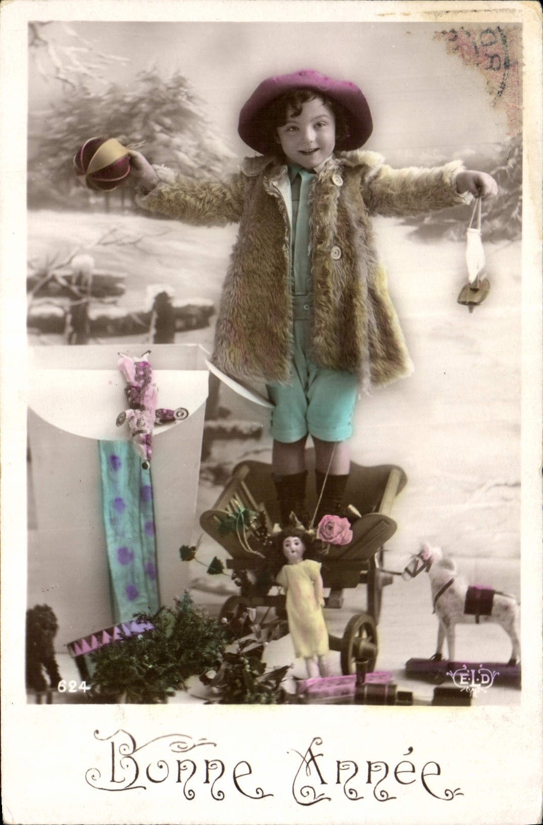 CPA Fantaisie Enfants Poupee  