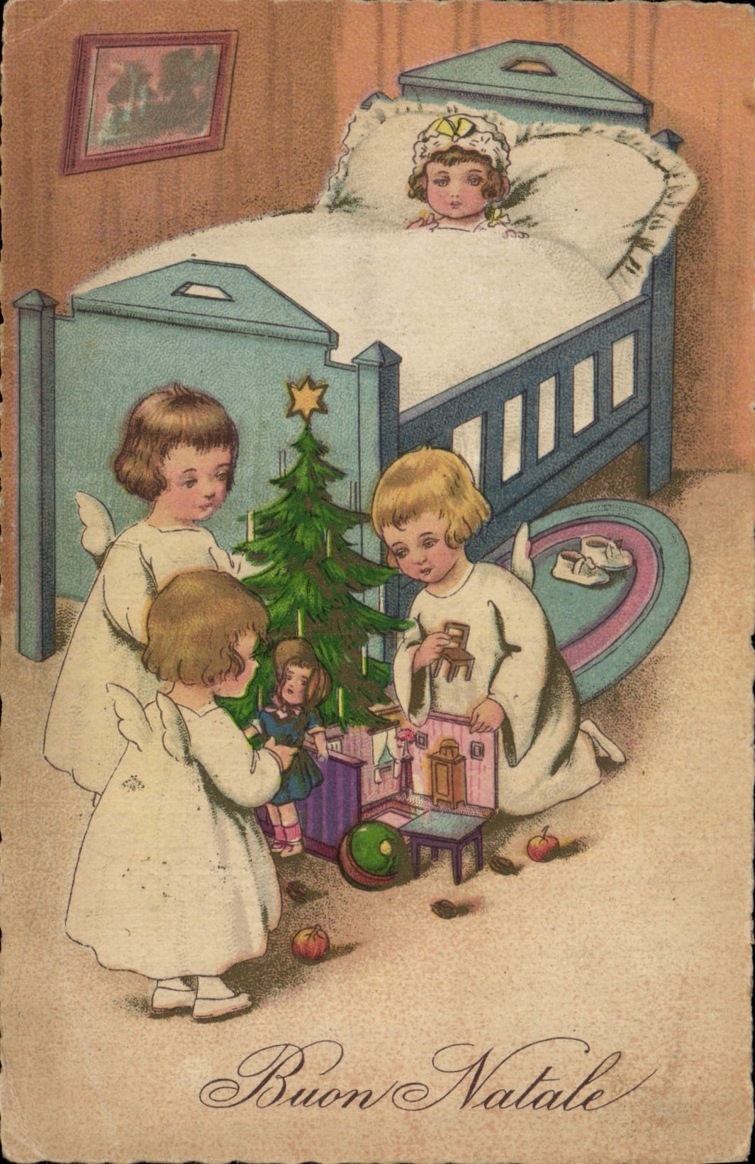 CPA Fantaisie Enfants Poupee  