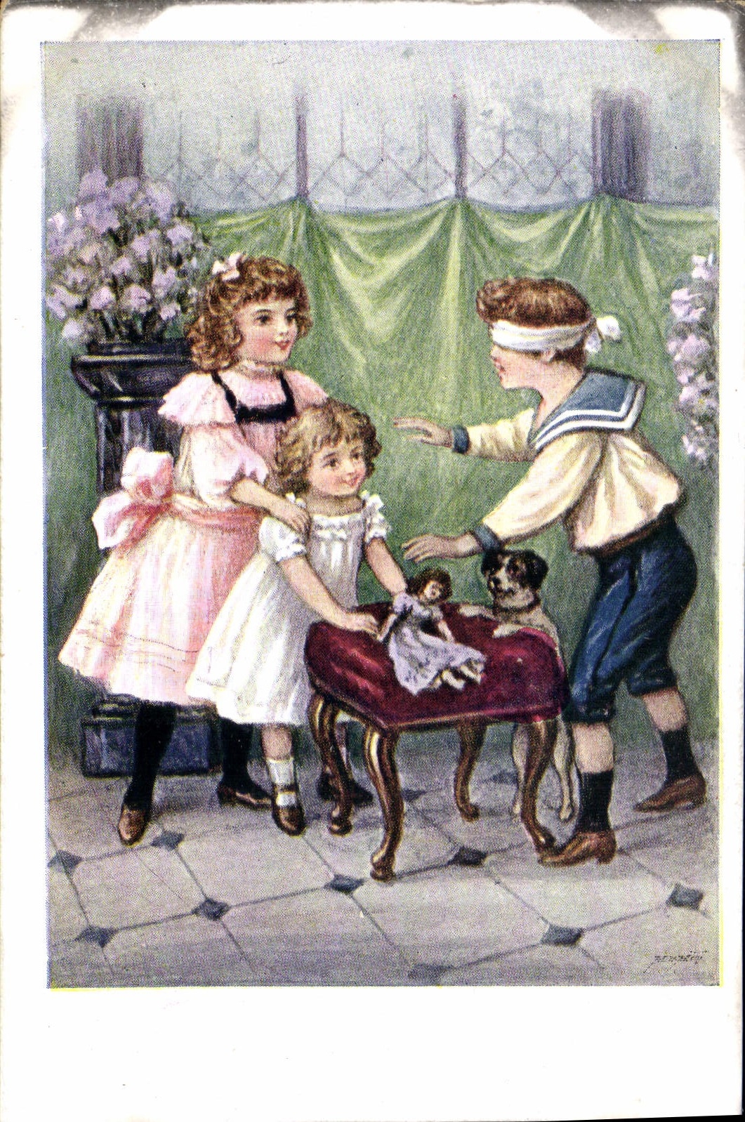 CPA Fantaisie Enfants Poupee  