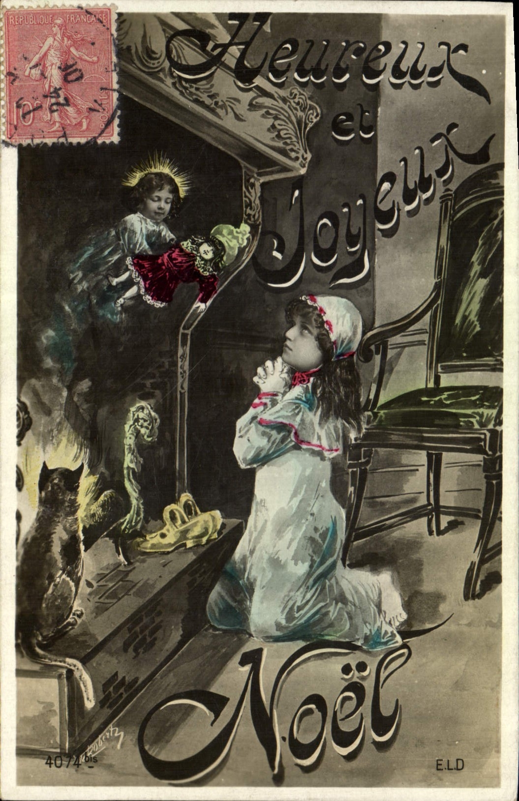 CPA Fantaisie Enfants Poupee  