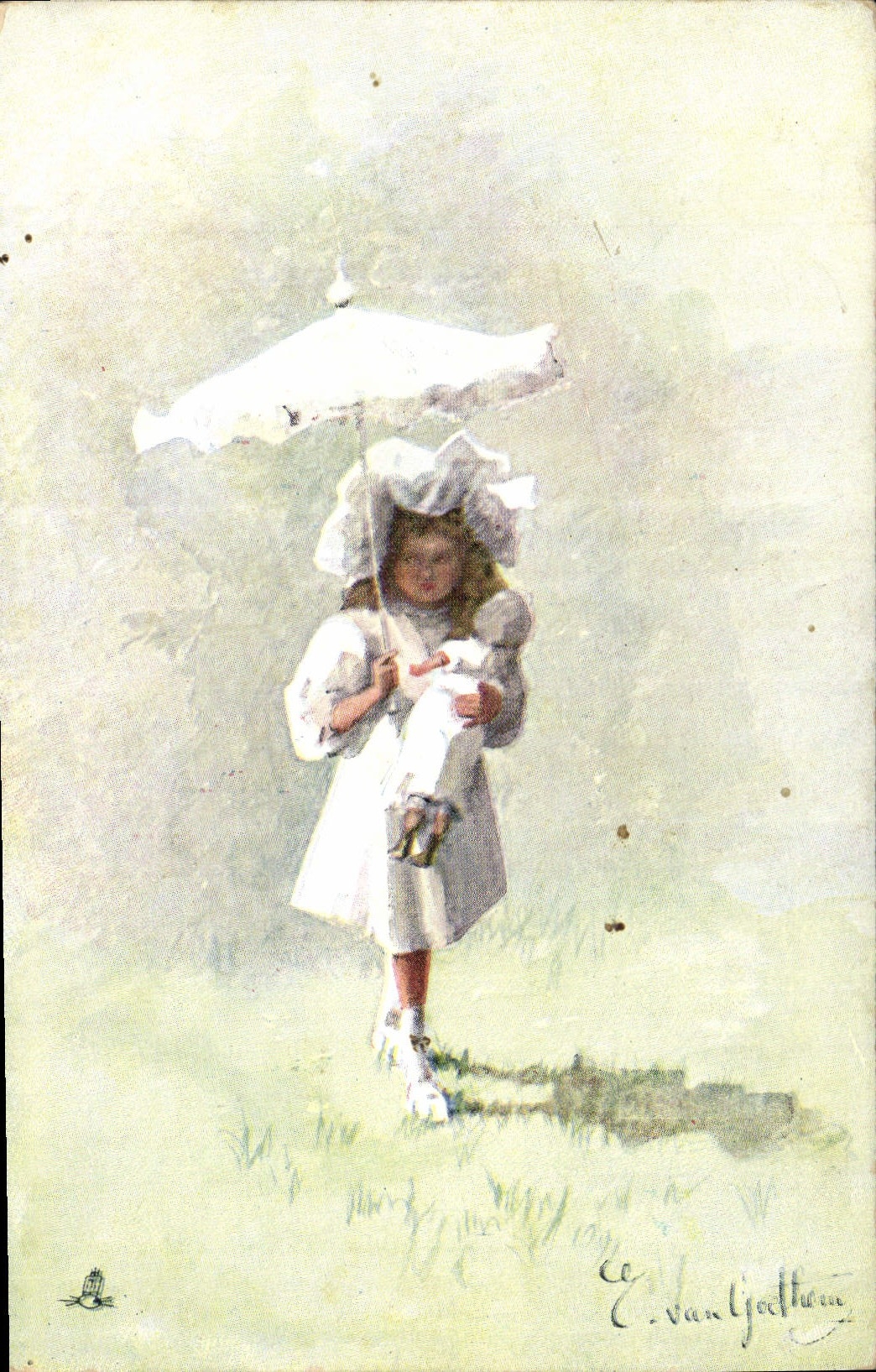 CPA Fantaisie Enfants Poupee  