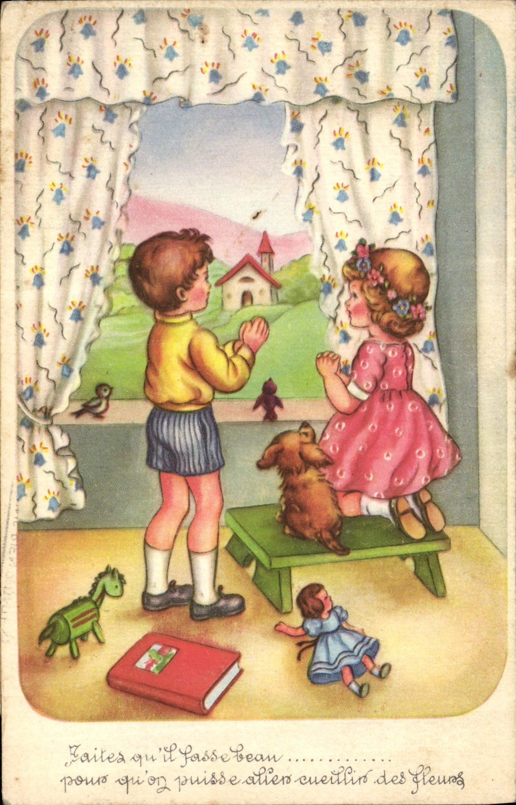 CPA Fantaisie Enfants Poupee  