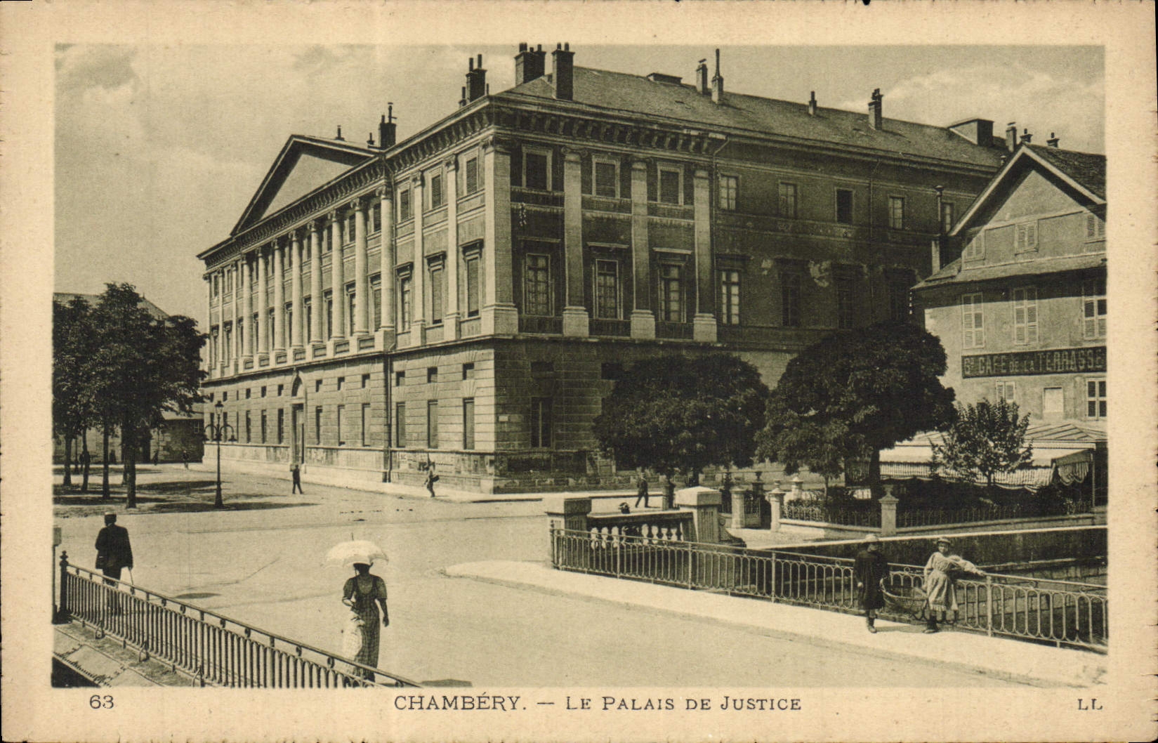 CPA Palais de justice Chambery