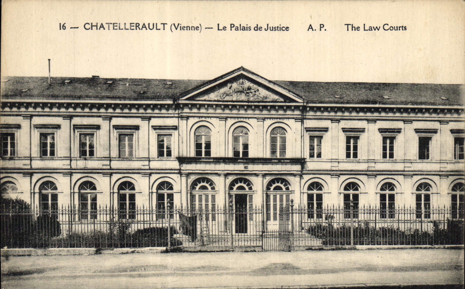 CPA Palais de justice Chatellerault