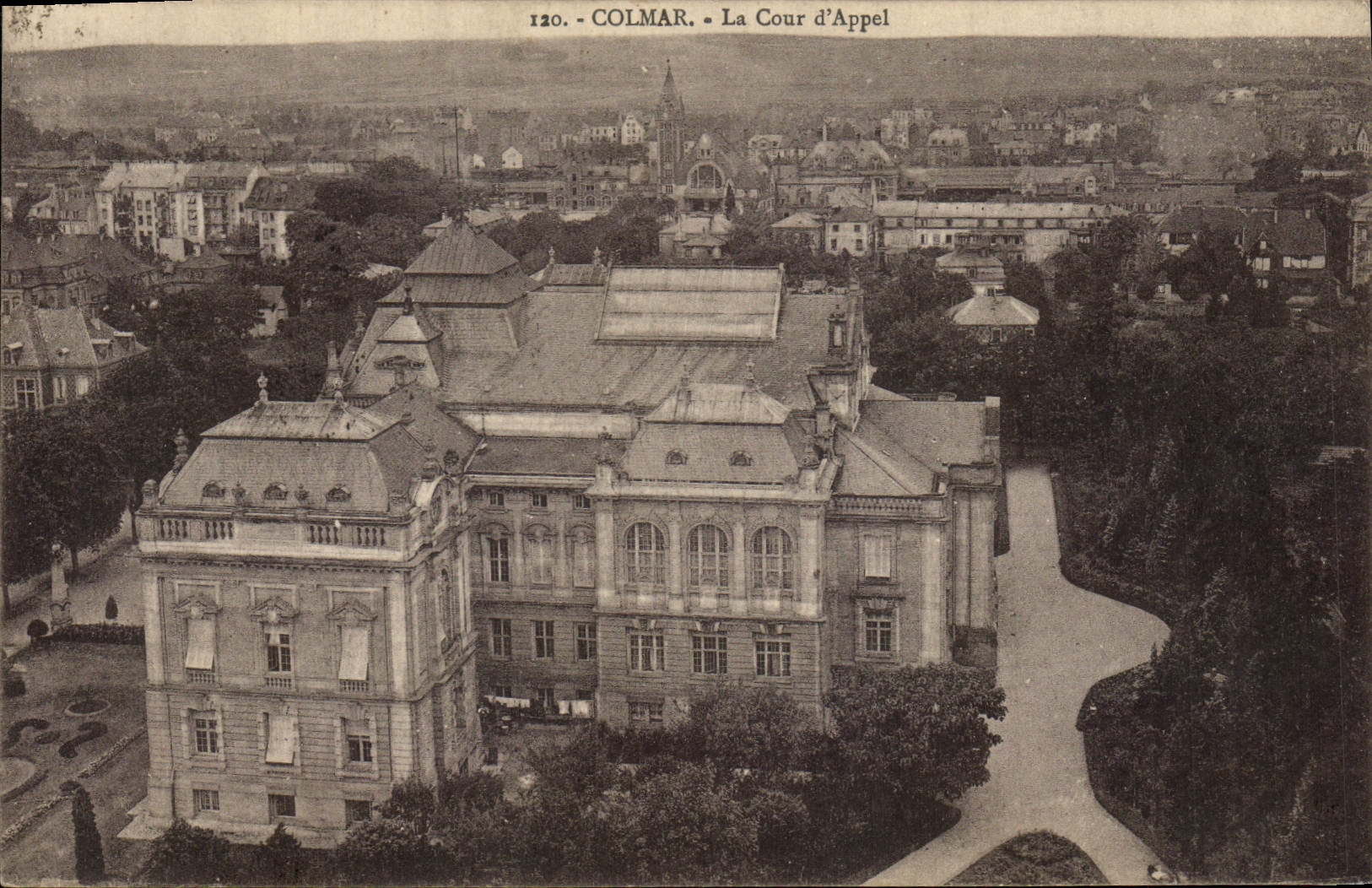 CPA Palais de justice Colmar Cour d'appel