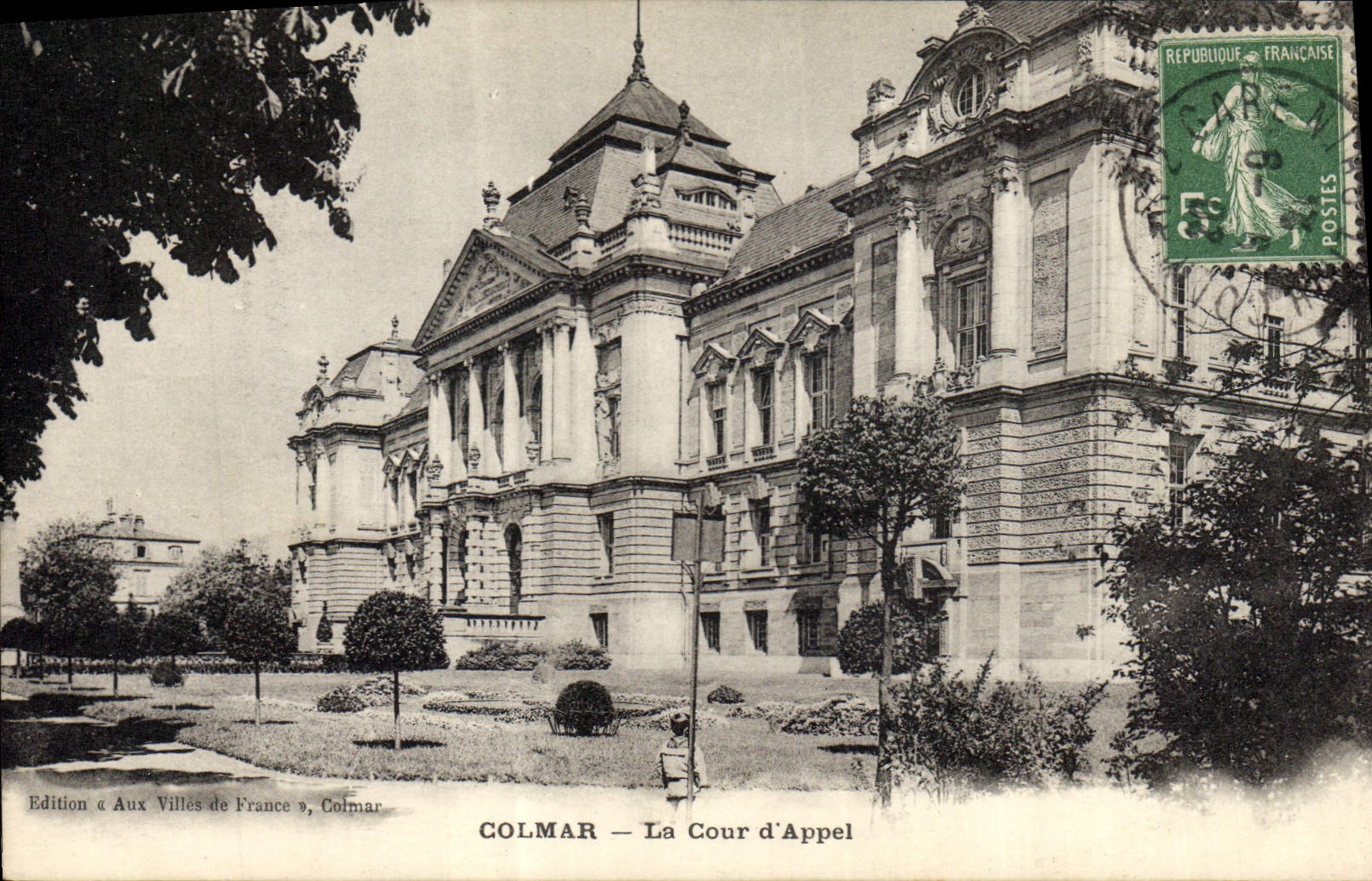 CPA Palais de justice Colmar Cour d'appel