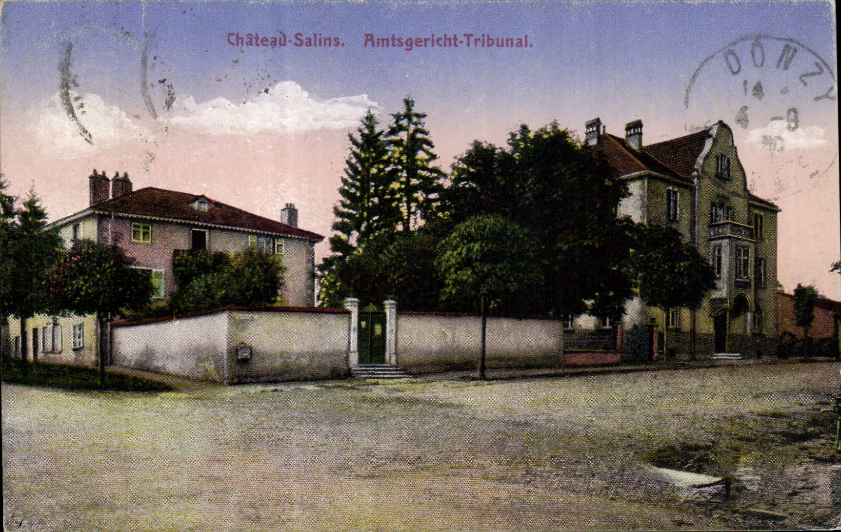 CPA Palais de justice Chateau Salins Tribunal