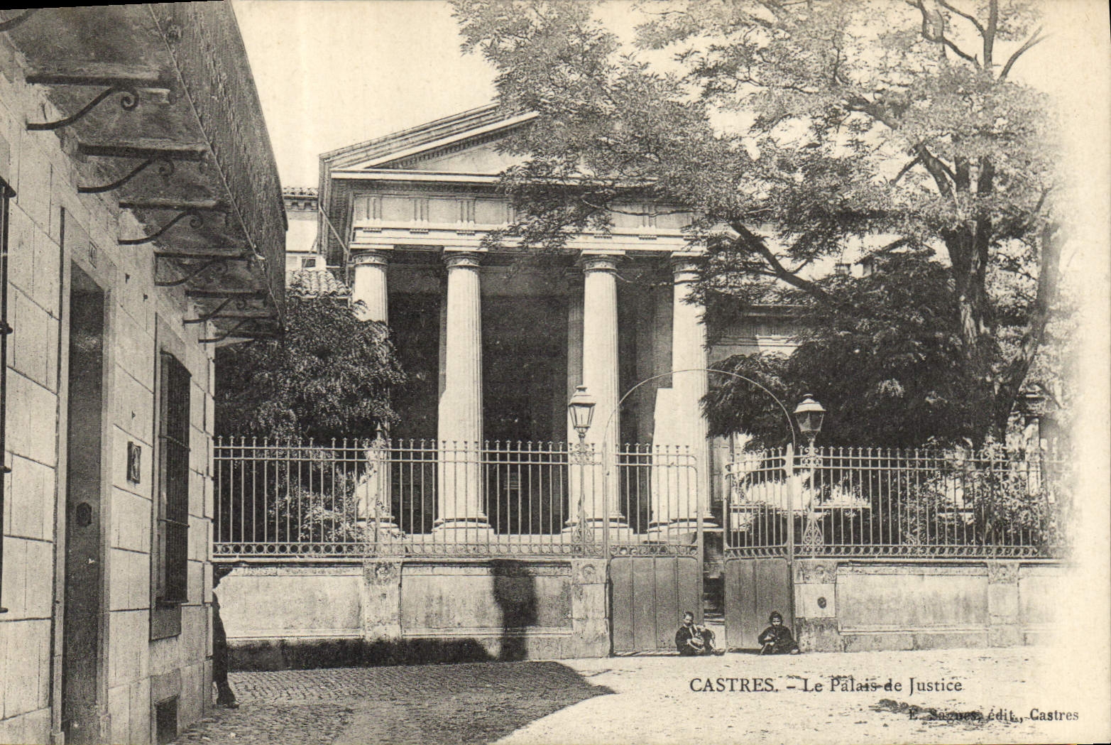CPA Palais de justice Castres 