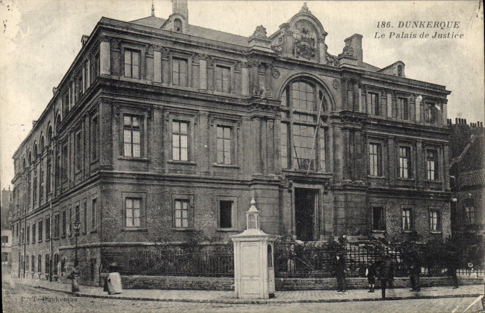 CPA Palais de justice Dunkerque