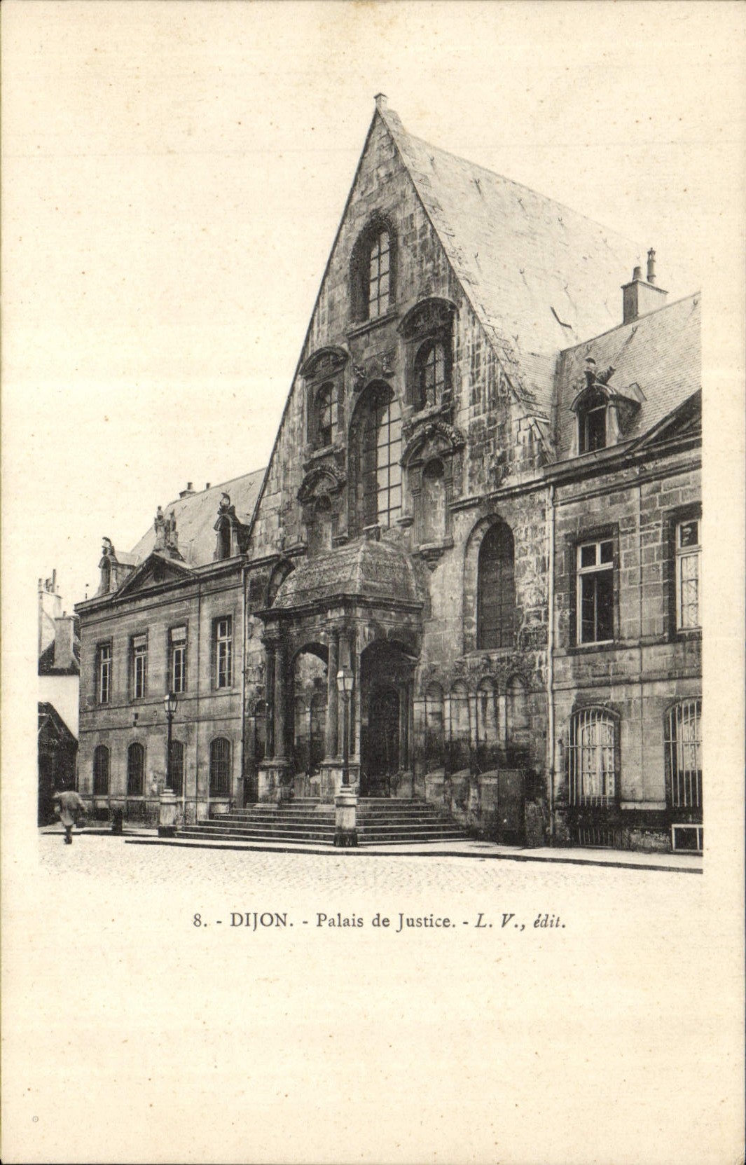 CPA Palais de justice Dijon