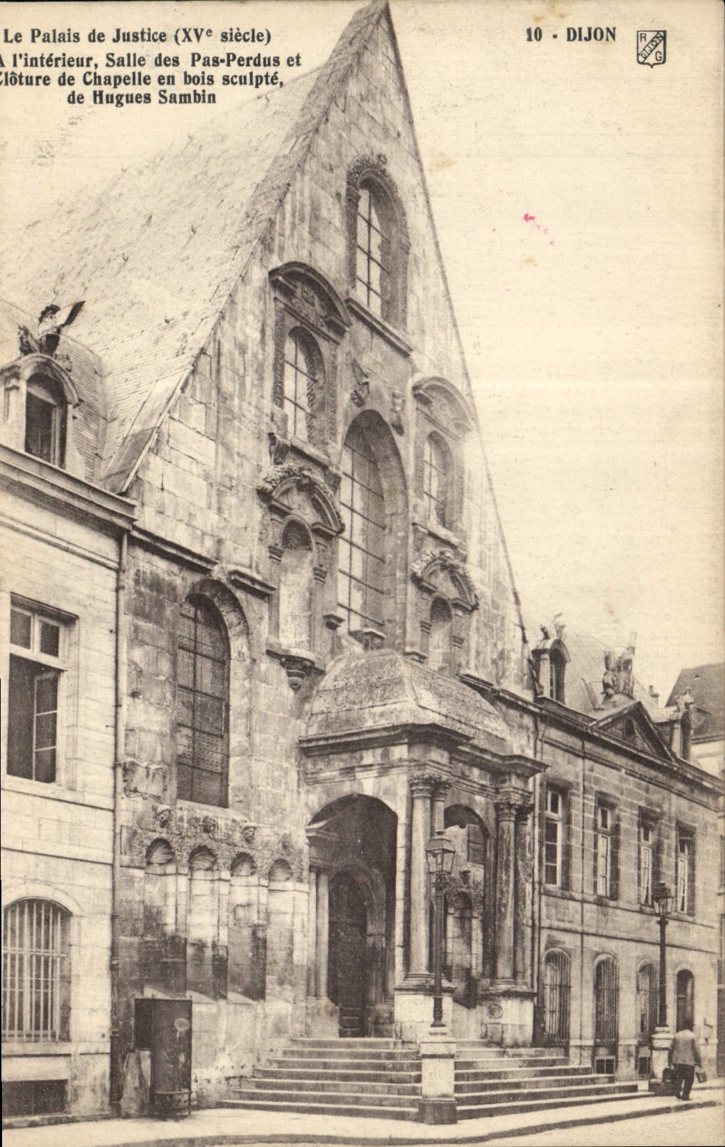 CPA Palais de justice Dijon