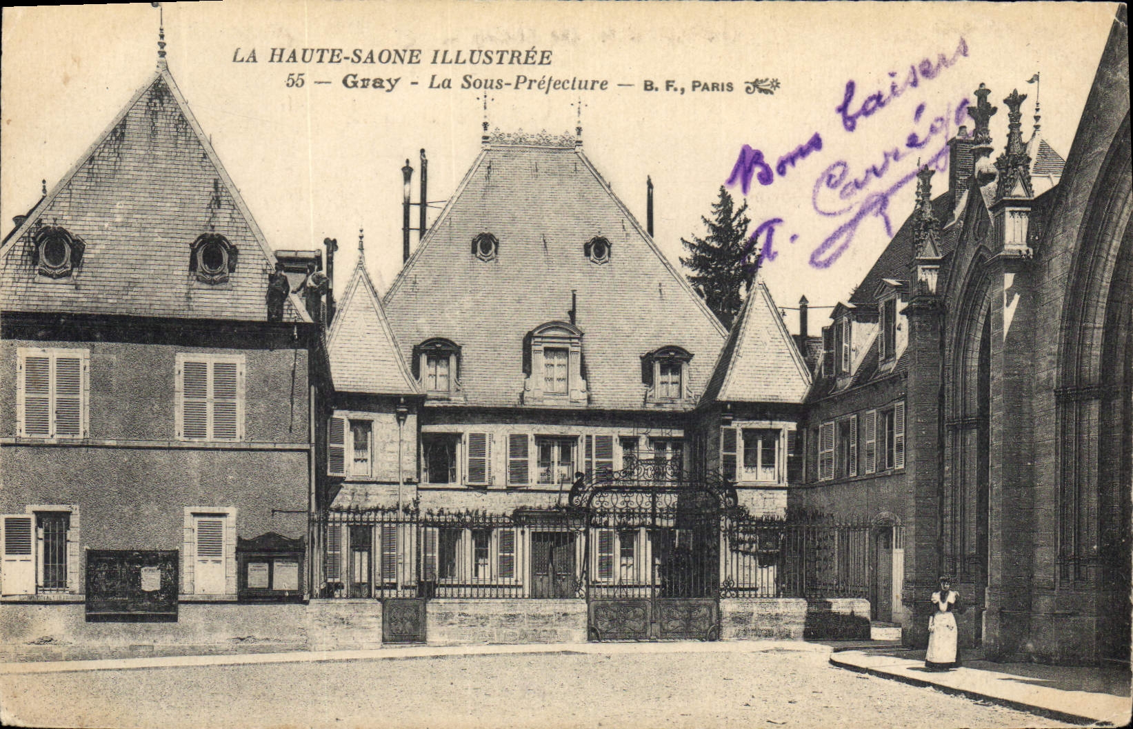 CPA Gray Sous Prefecture 