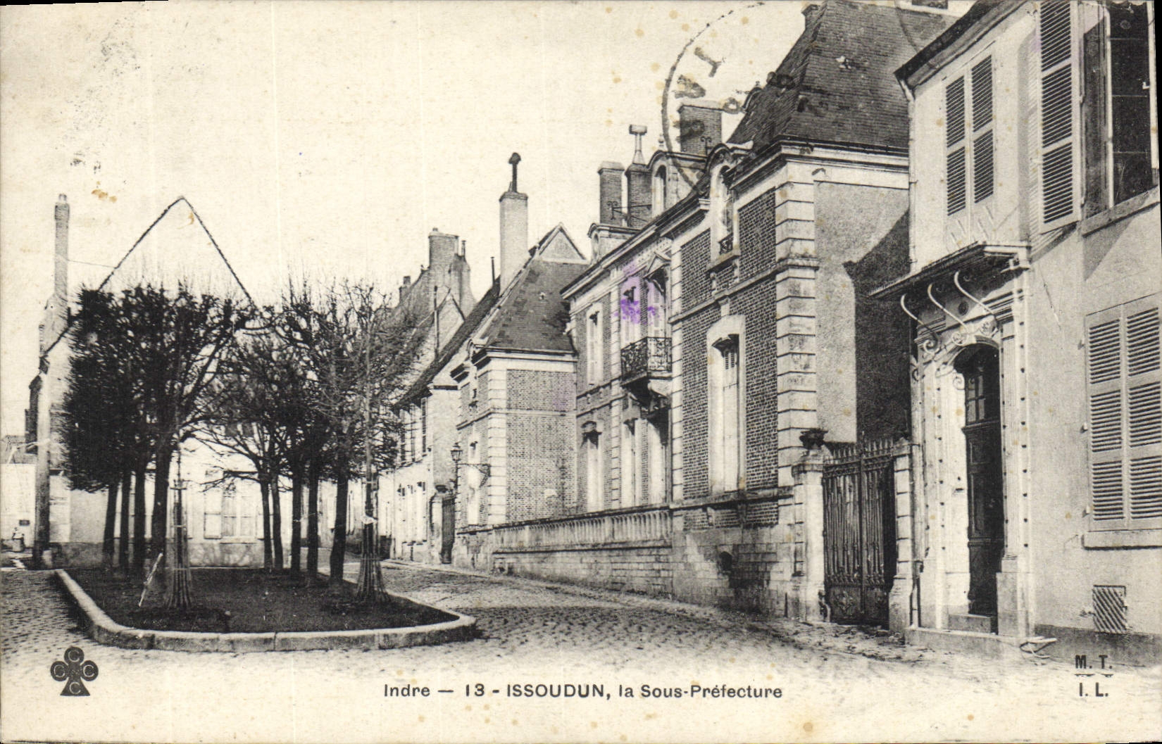 CPA Issoudun La Sous Prefecture 