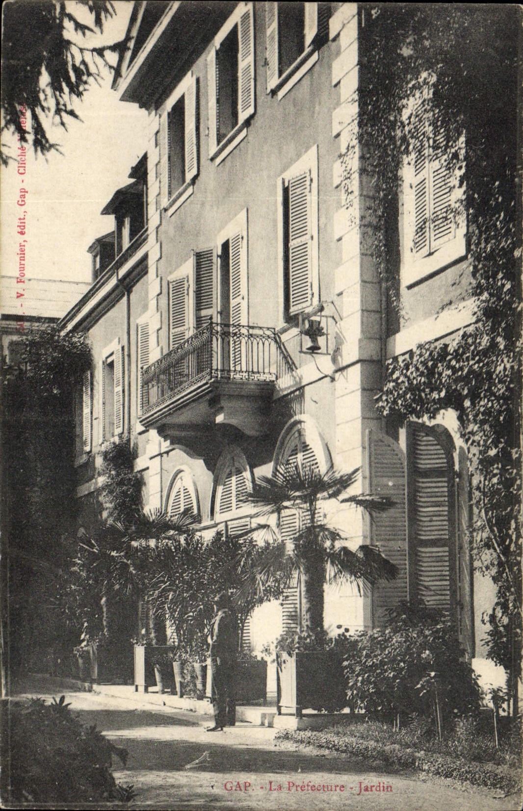 CPA Prefecture Gap Jardin