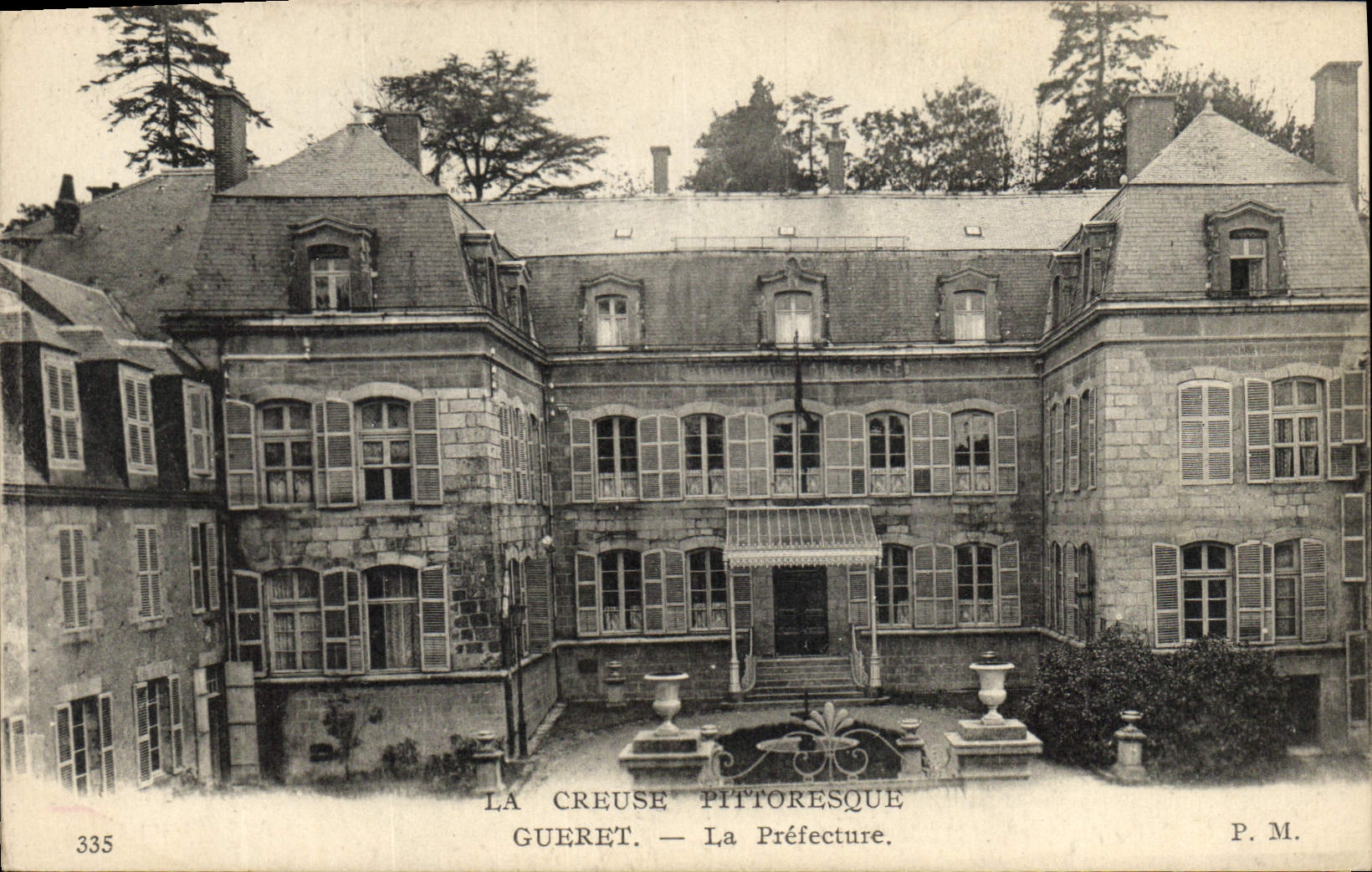 CPA Prefecture Gueret