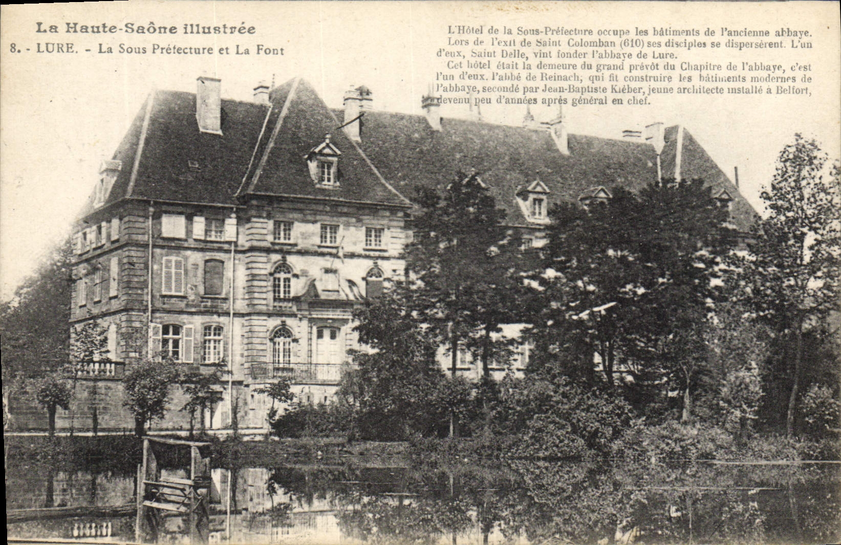 CPA Lure La Sous Prefecture et La Font