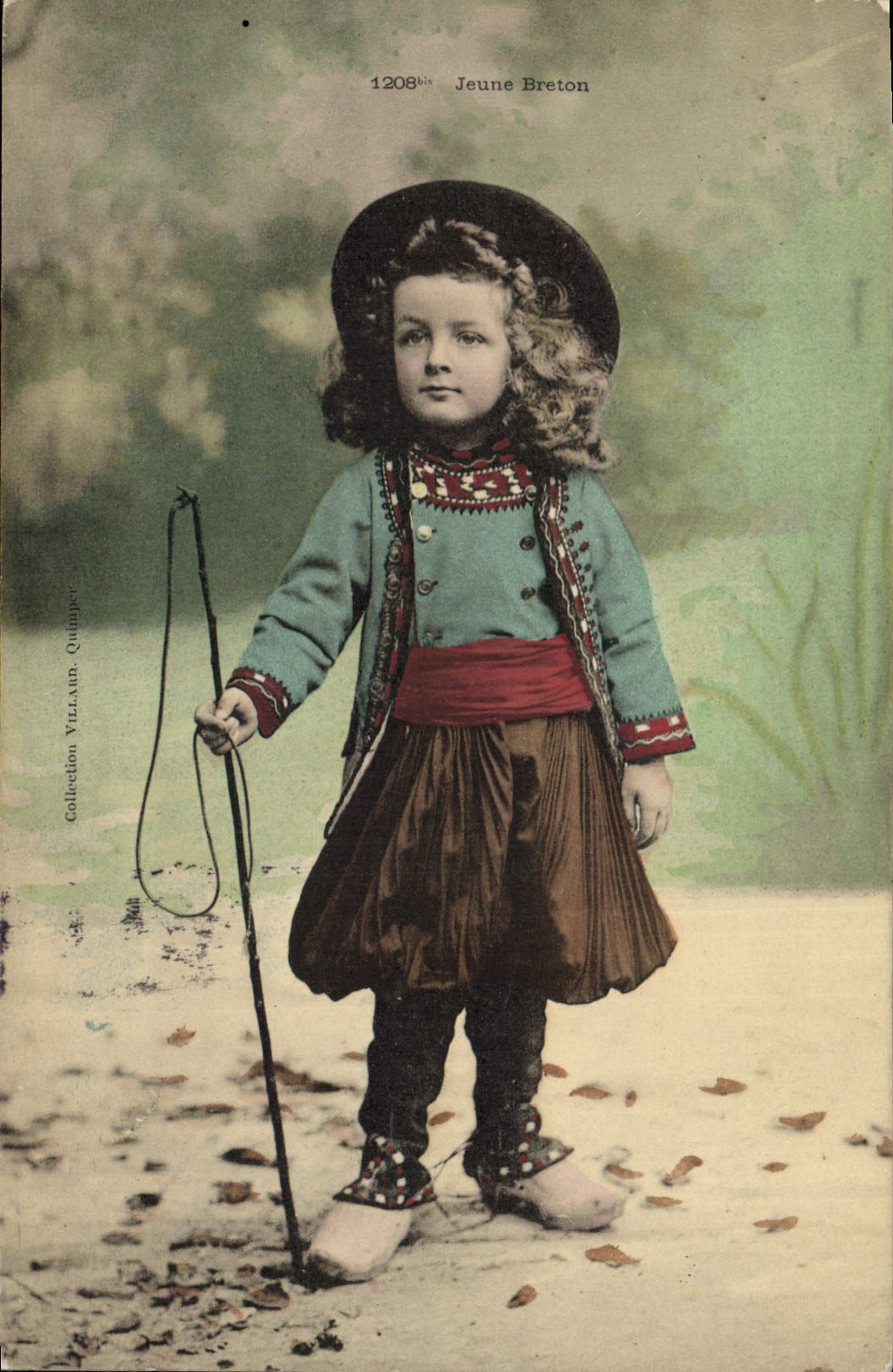 CPA Folklore Jeune breton 