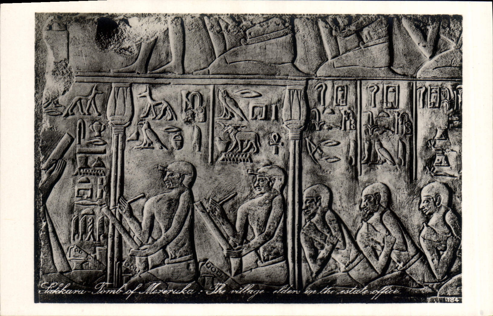 CPA Egypt Egypte Sakkara Tomb