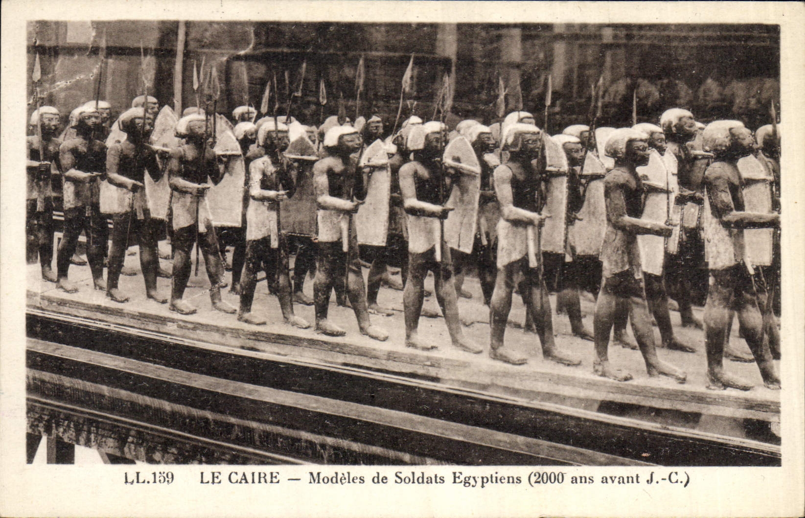 CPA Egypt Egypte Le Caire Modeles de soldats egyptiens