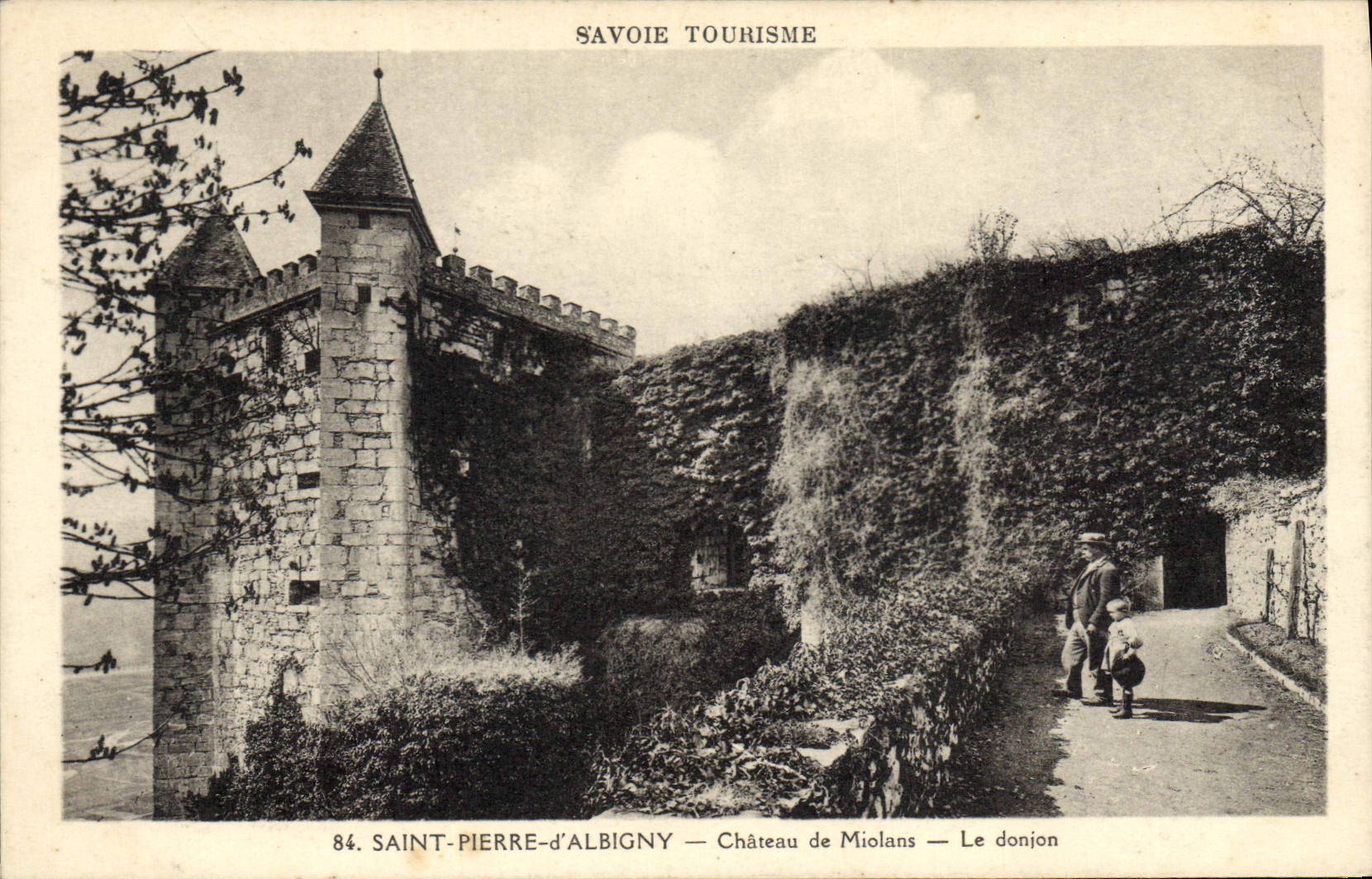 CPA Chateau de Miolans Le donjon Saint Pierre d'Albigny