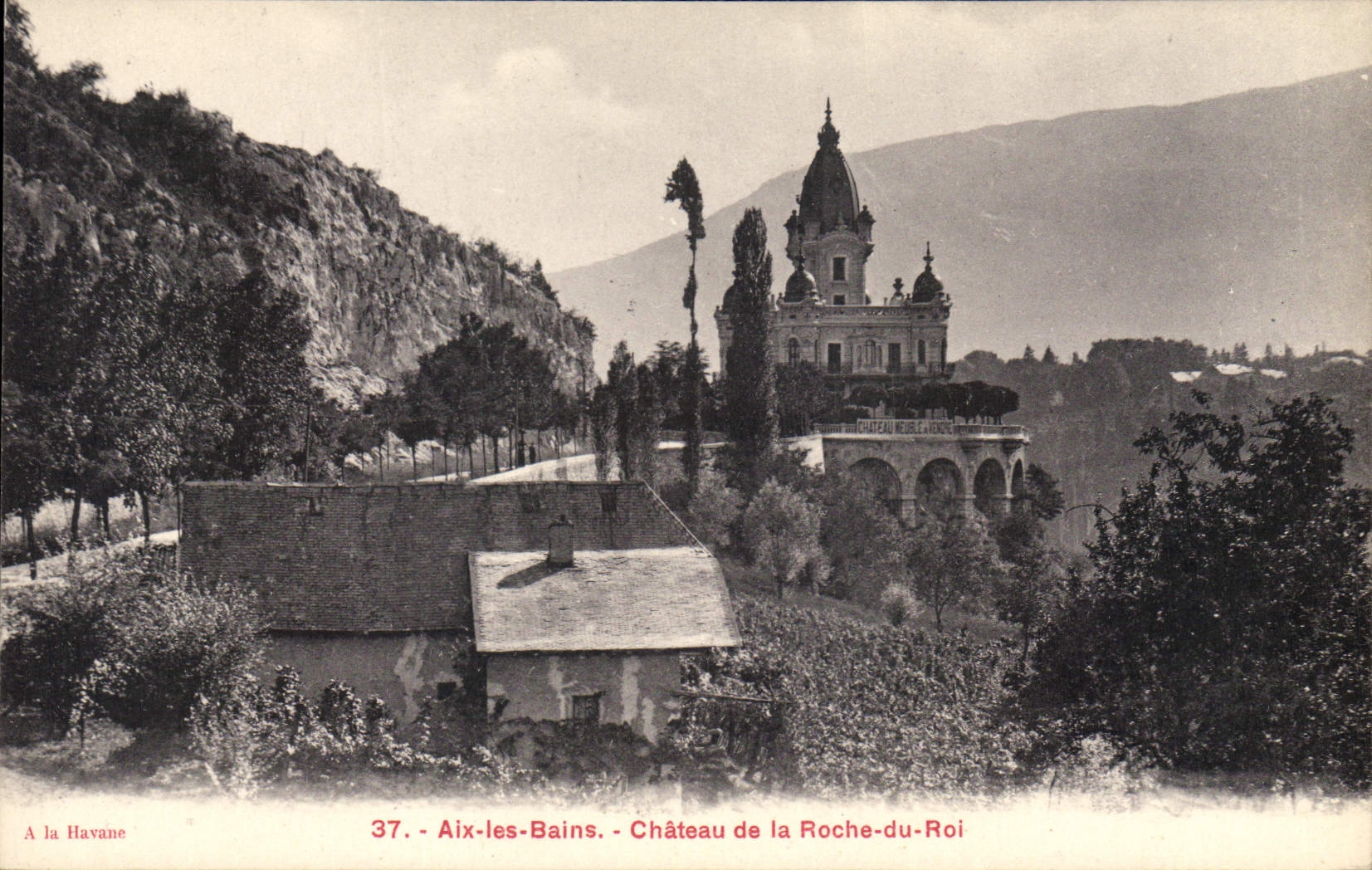 CPA Chateau de la Roche du Roi Aix les Bains