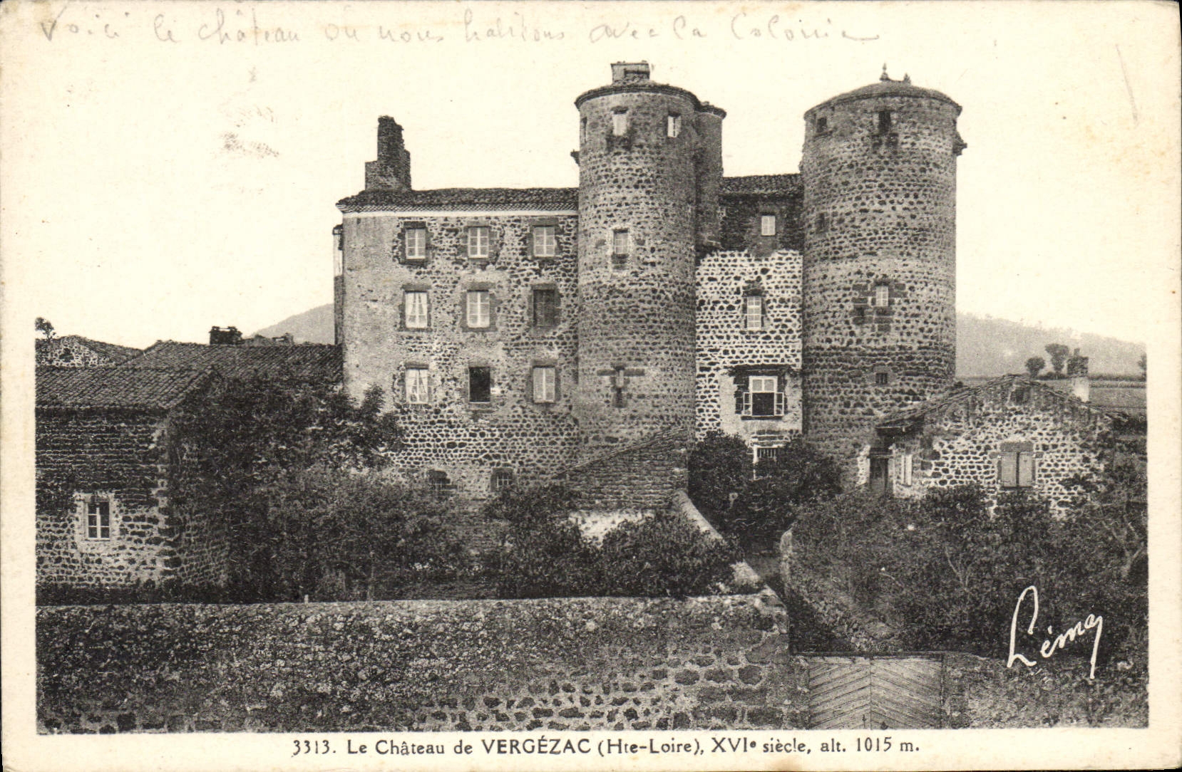 CPA Chateau de Vergezac 