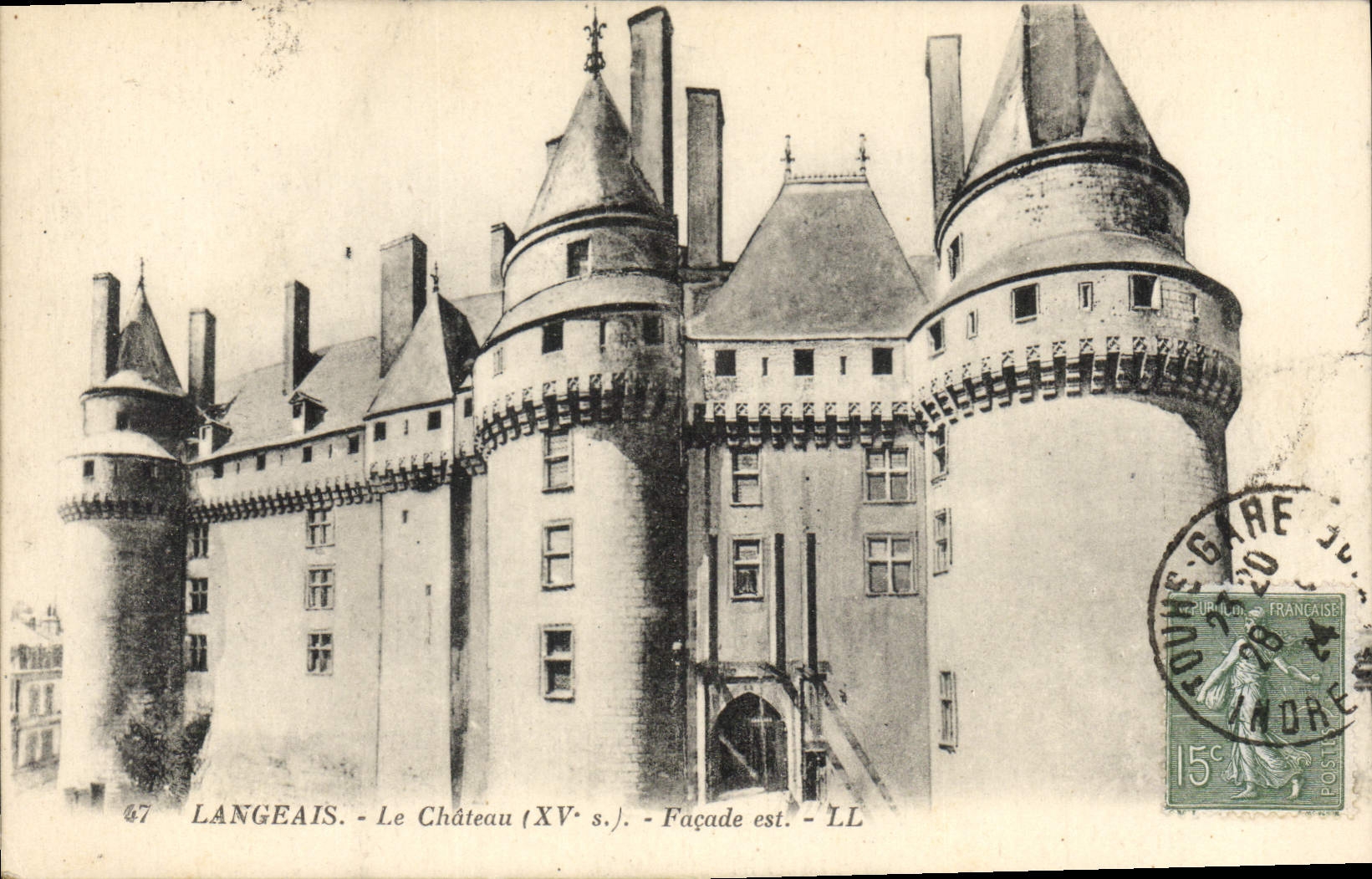 CPA Chateau Langeais