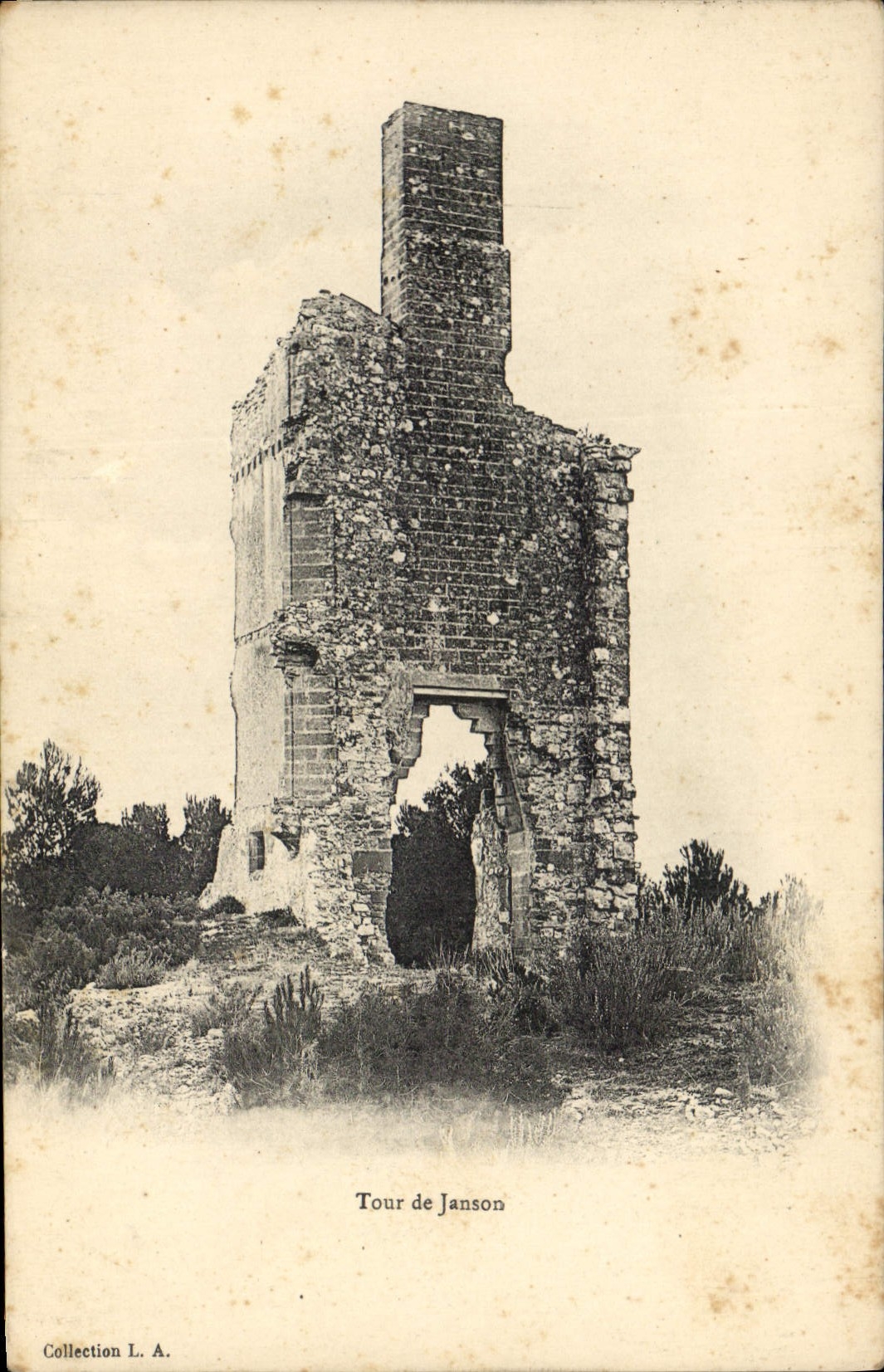 CPA Chateau Tour de Janson