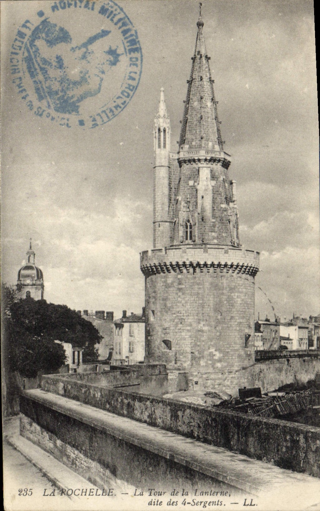 CPA Chateau La Rochelle La Tour de la lanterne dite des 4 sergents