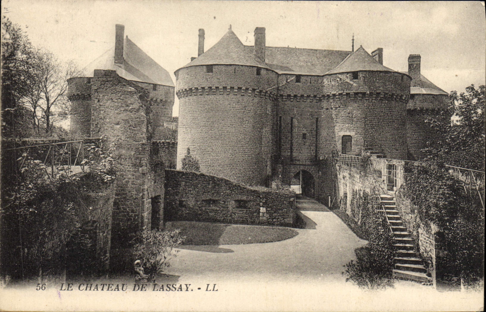 CPA Chateau de Lassay 