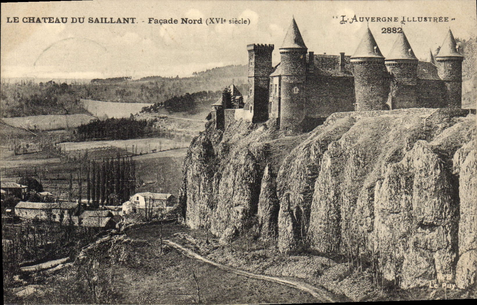 CPA Chateau du Saillant 